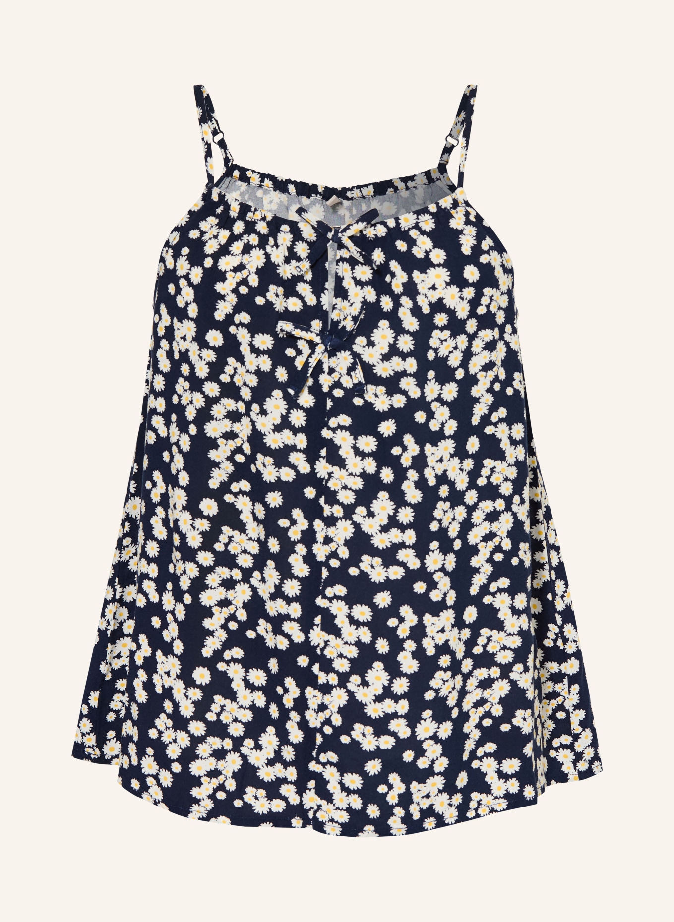 ONLY Haut: BLEU FONCÉ / JAUNE / BLANC