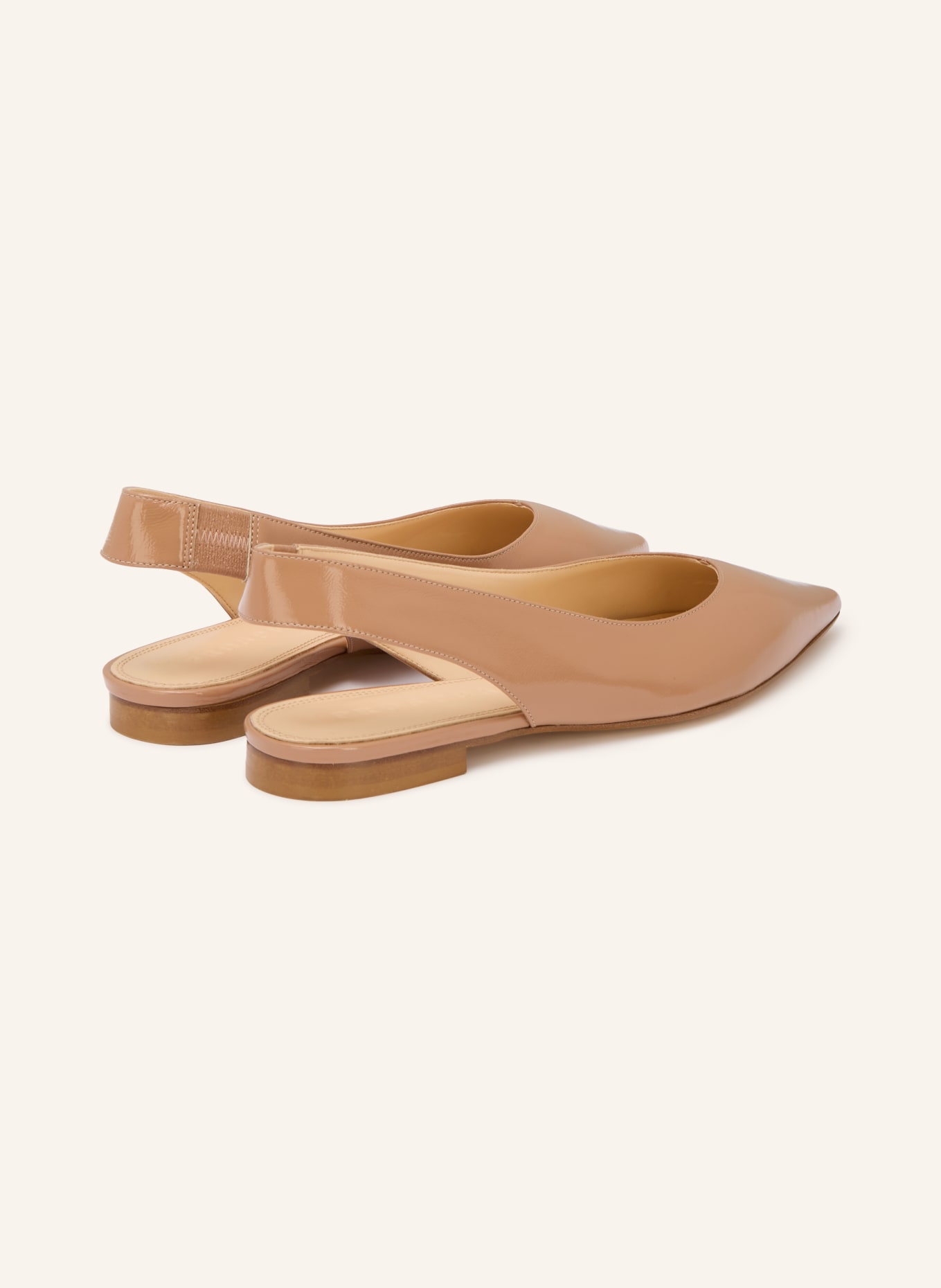 PROSPERINE Baleriny typu slingback: BLADORÓŻOWY