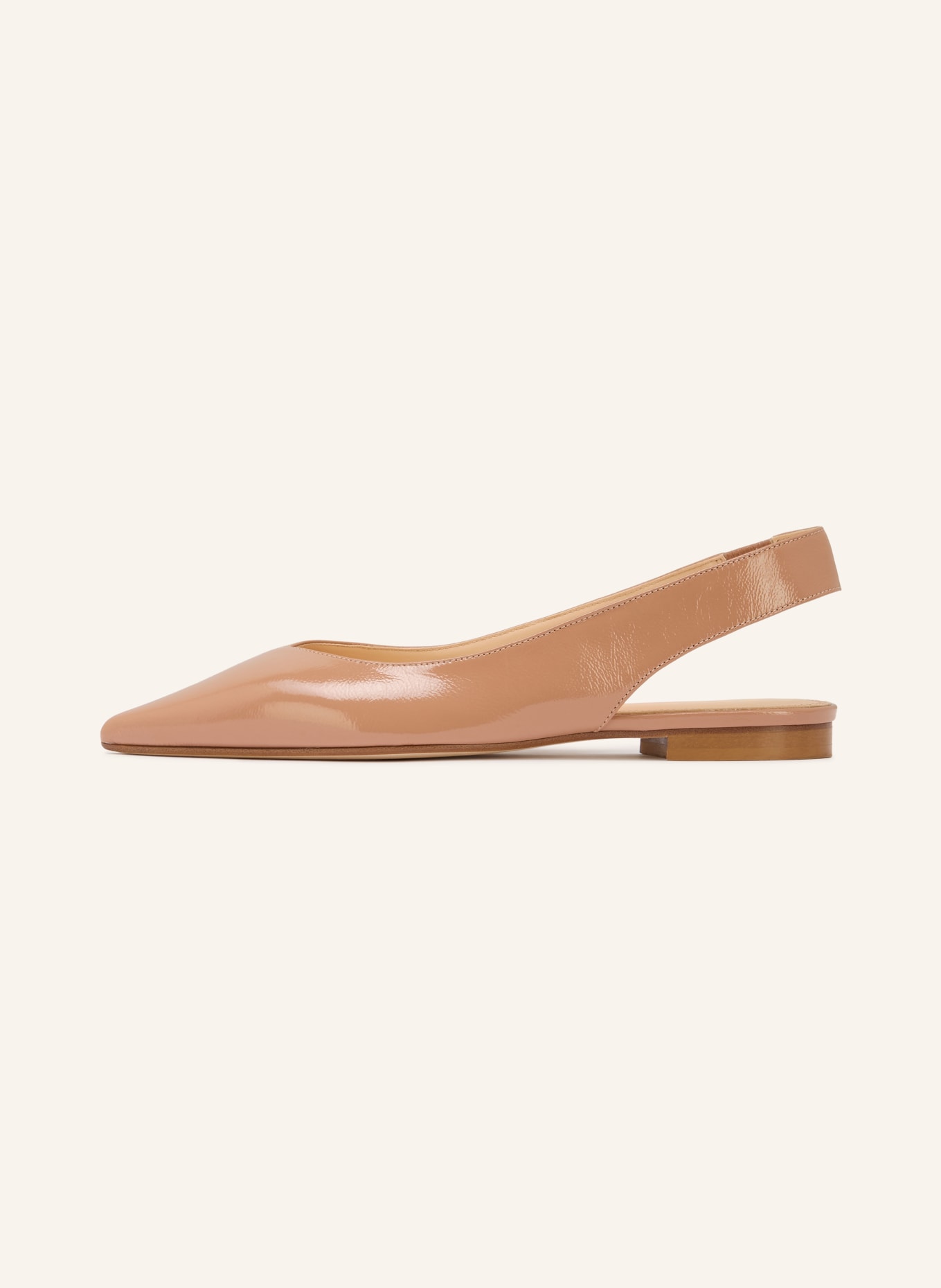 PROSPERINE Baleriny typu slingback: BLADORÓŻOWY
