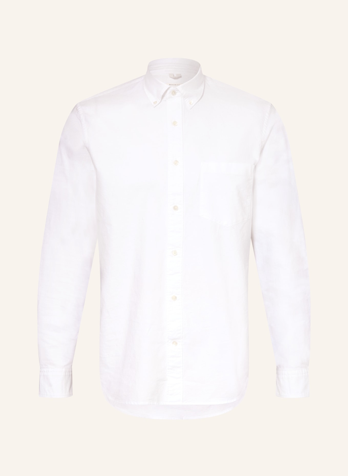 ARKET Koszula oxfordska Regular Fit: BIAŁY