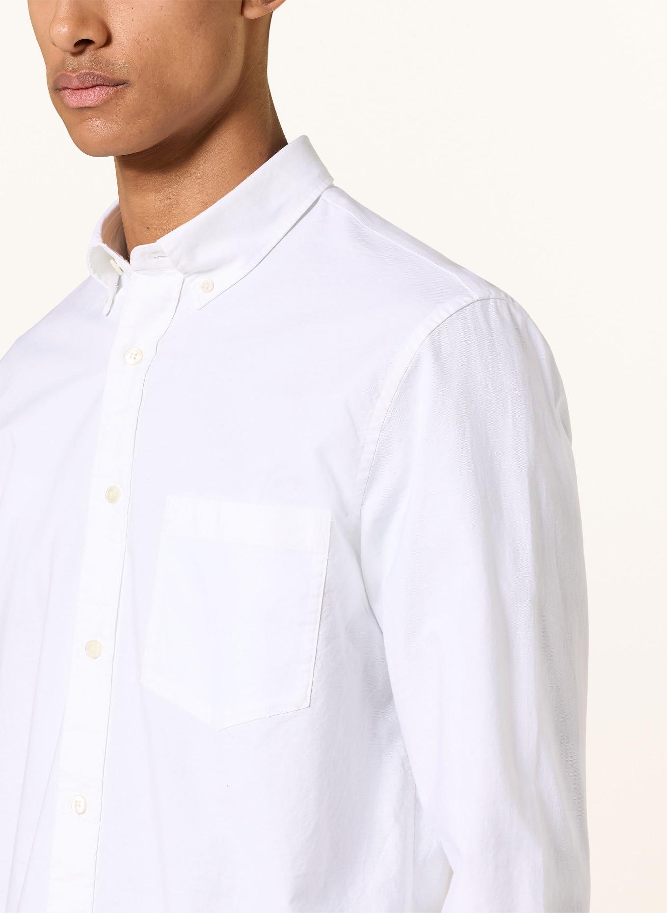 ARKET Koszula oxfordska Regular Fit: BIAŁY