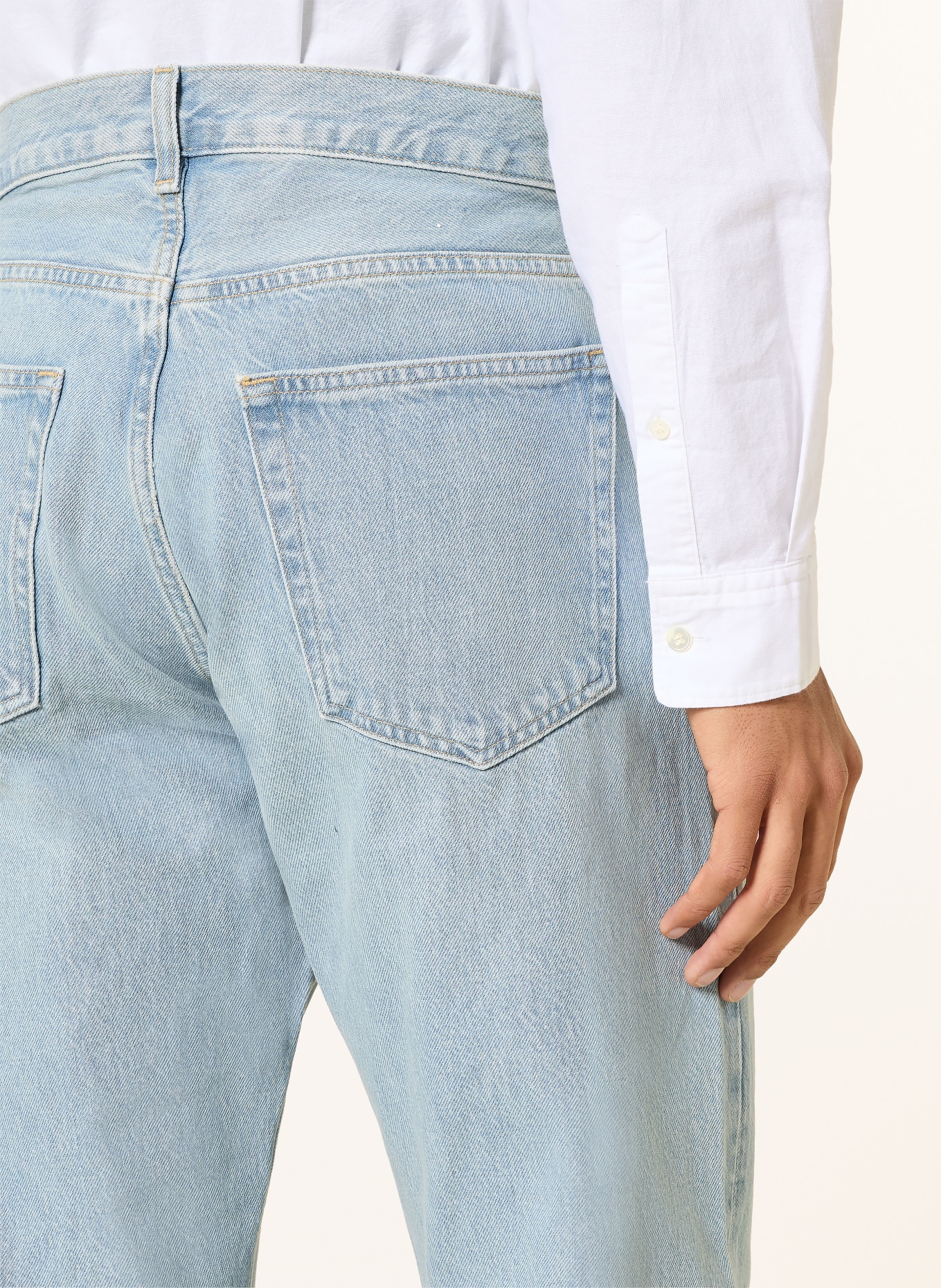 ARKET Regular fit jeans: 037 Blue Medium