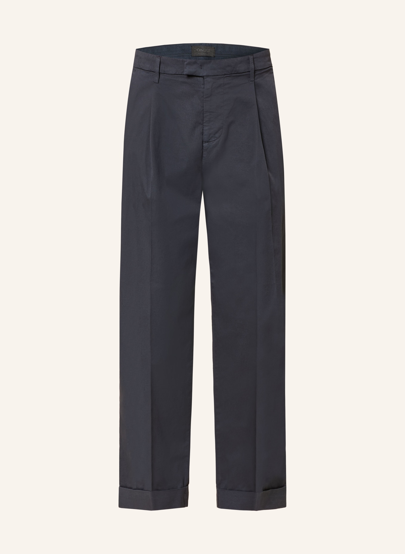 Dondup Chino MEL, regular fit: TMAVĚ MODRÁ