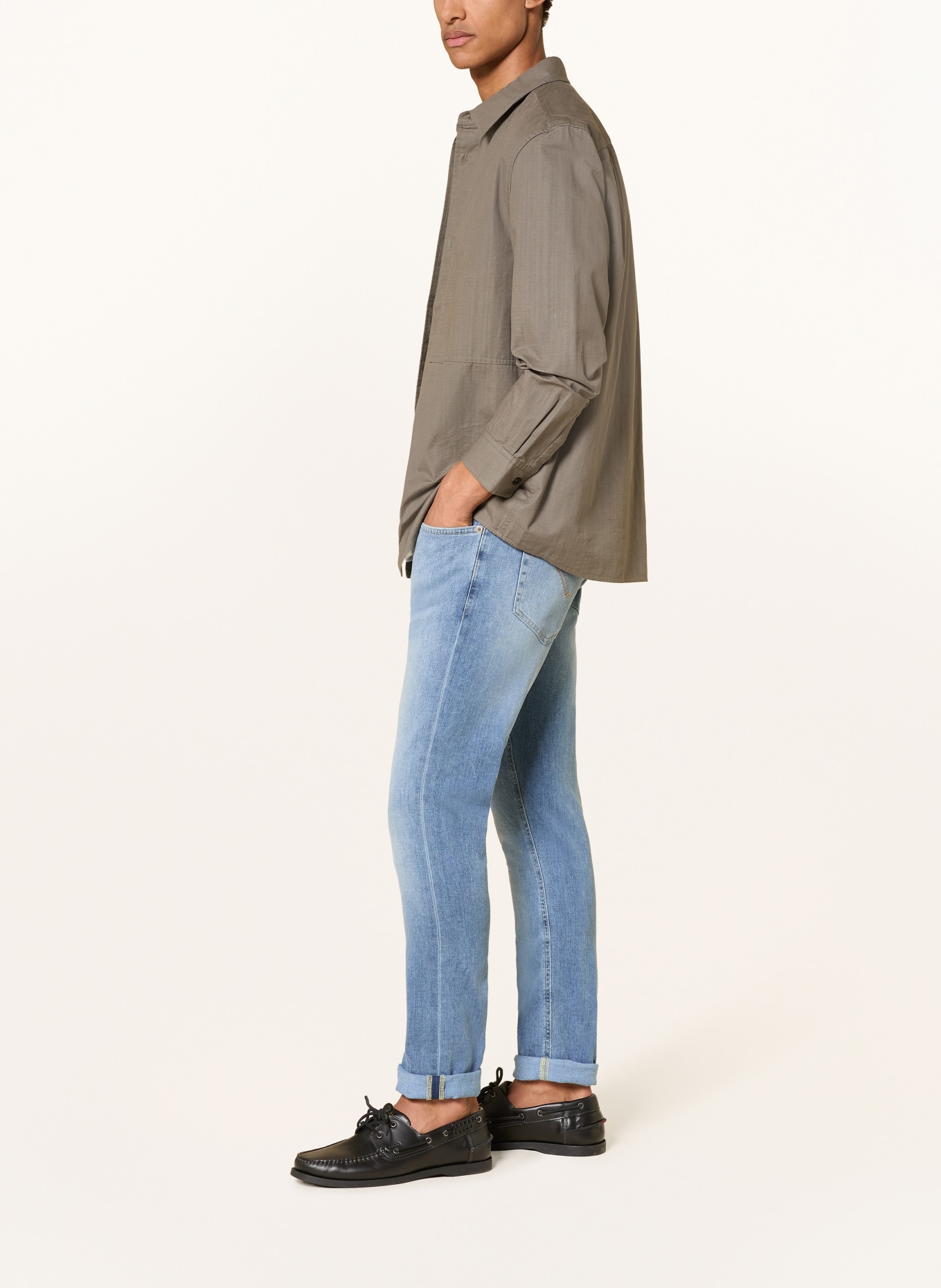 Dondup Džíny GEORGE Skinny Fit: 800 BLU