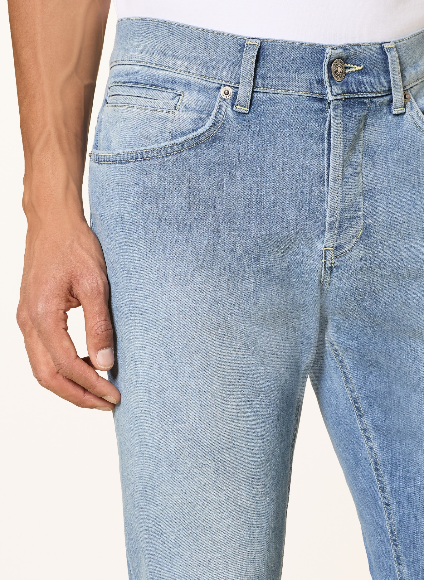 Dondup Džíny GEORGE Skinny Fit: 800 BLU