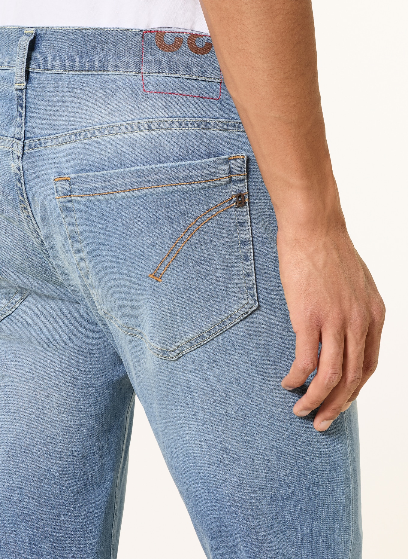 Dondup Džíny GEORGE Skinny Fit: 800 BLU