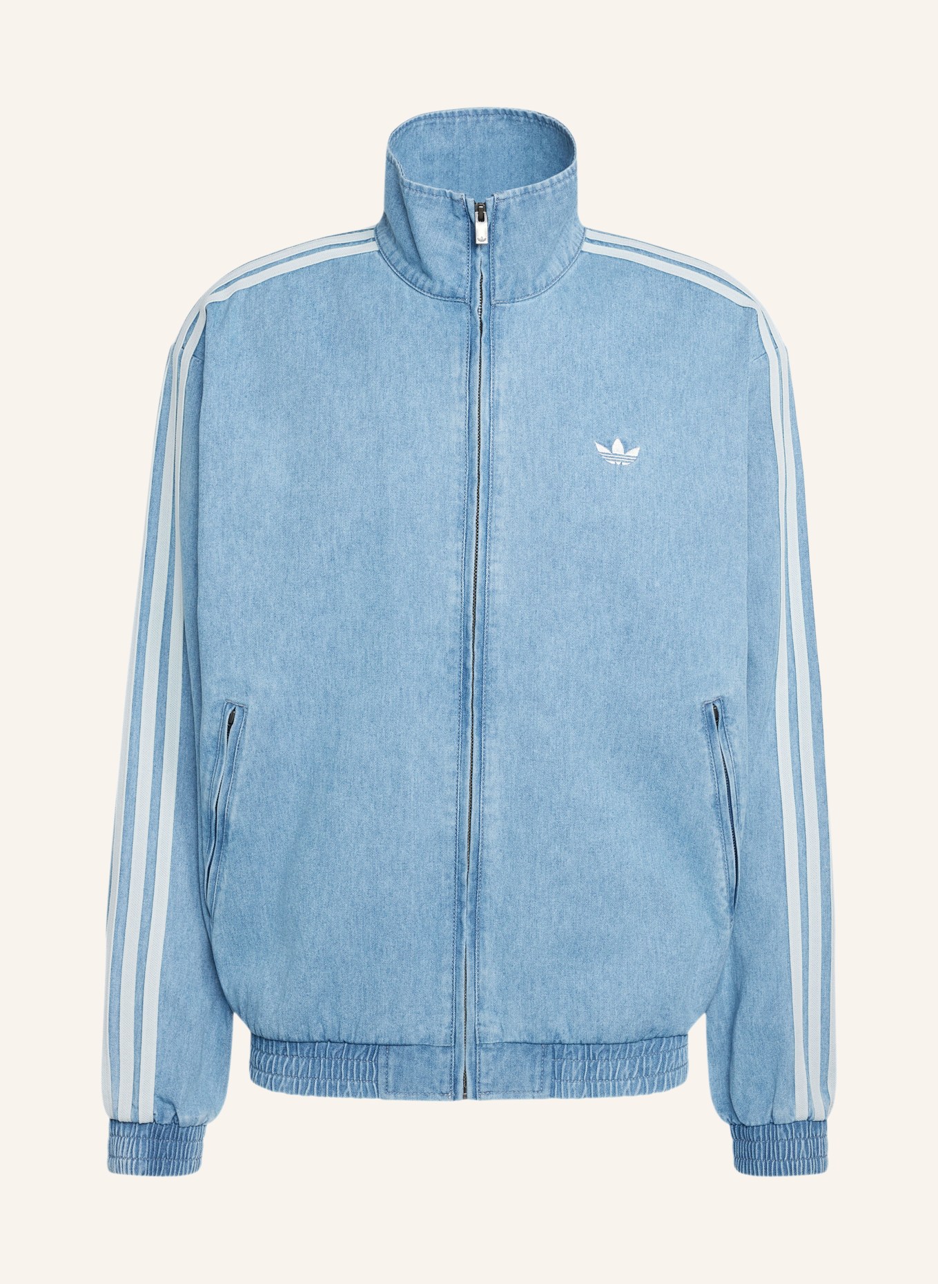 adidas Originals Jeansblouson: BLAU / WEISS