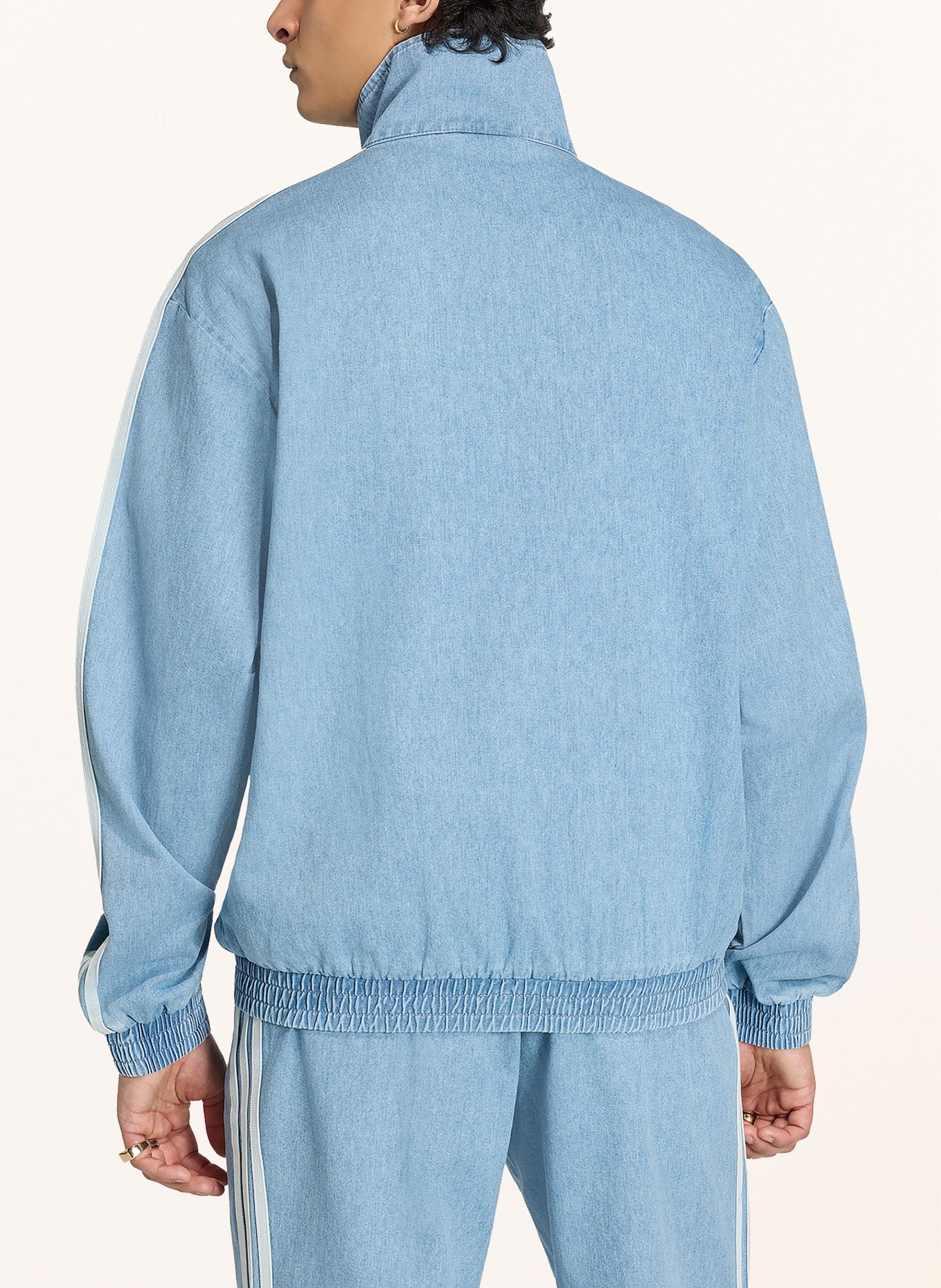 adidas Originals Jeansblouson: BLAU / WEISS