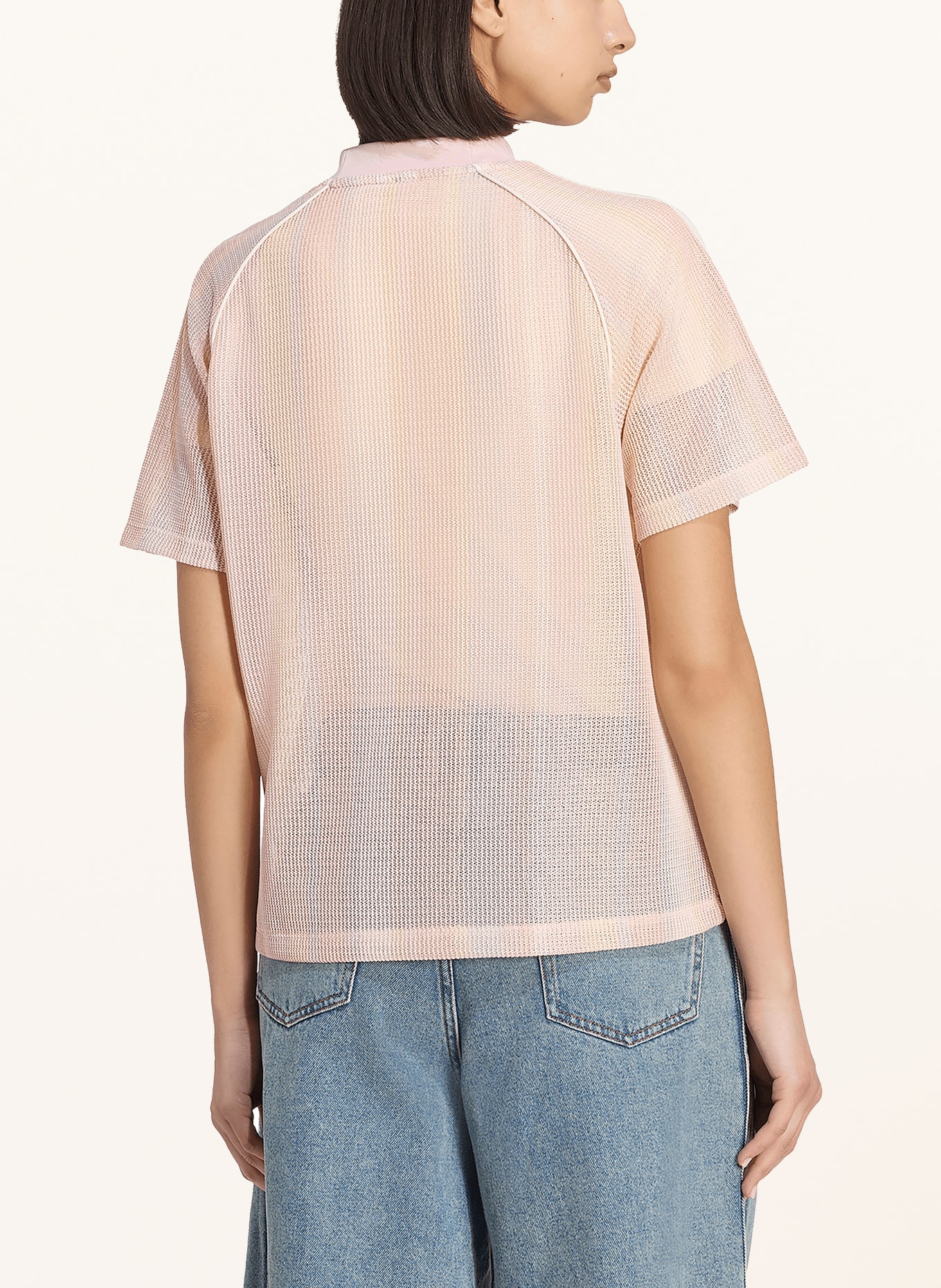 adidas Originals Strickshirt: ROSA / BEIGE / CREME