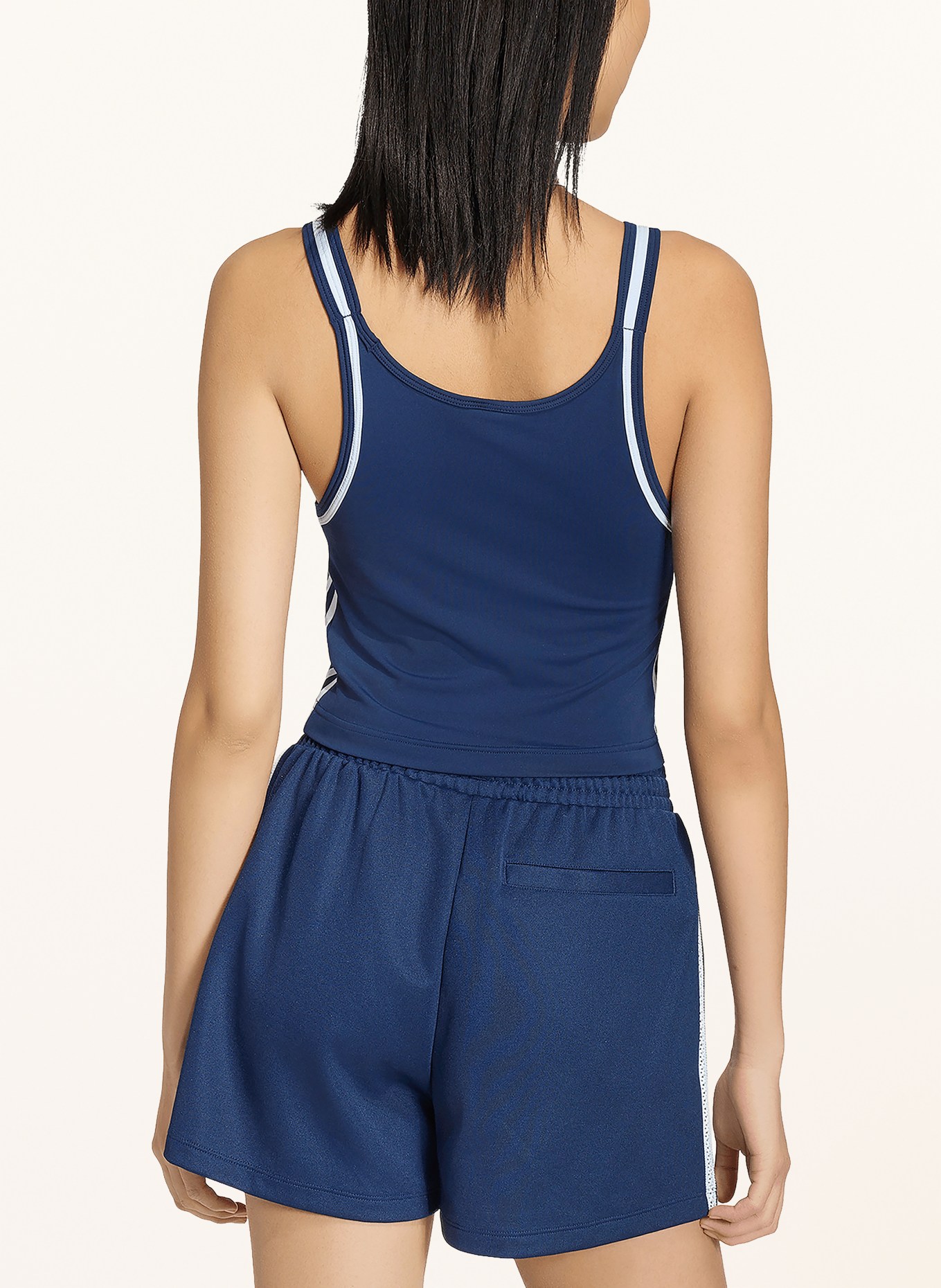 adidas Originals Débardeur VINTAGE: BLEU FONCÉ / BLEU CLAIR