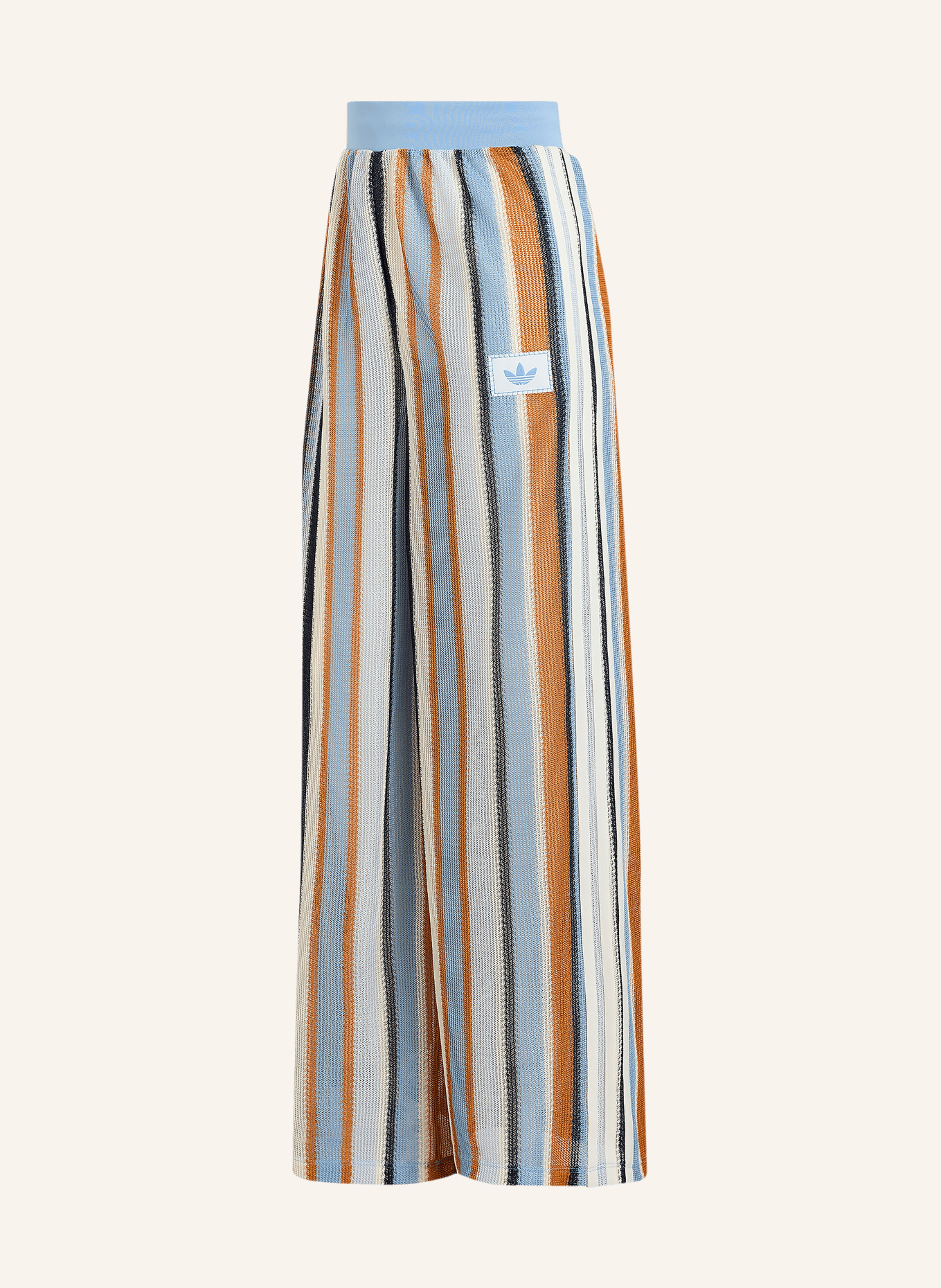 adidas Originals Strickhose: BLAU / DUNKELORANGE / WEISS