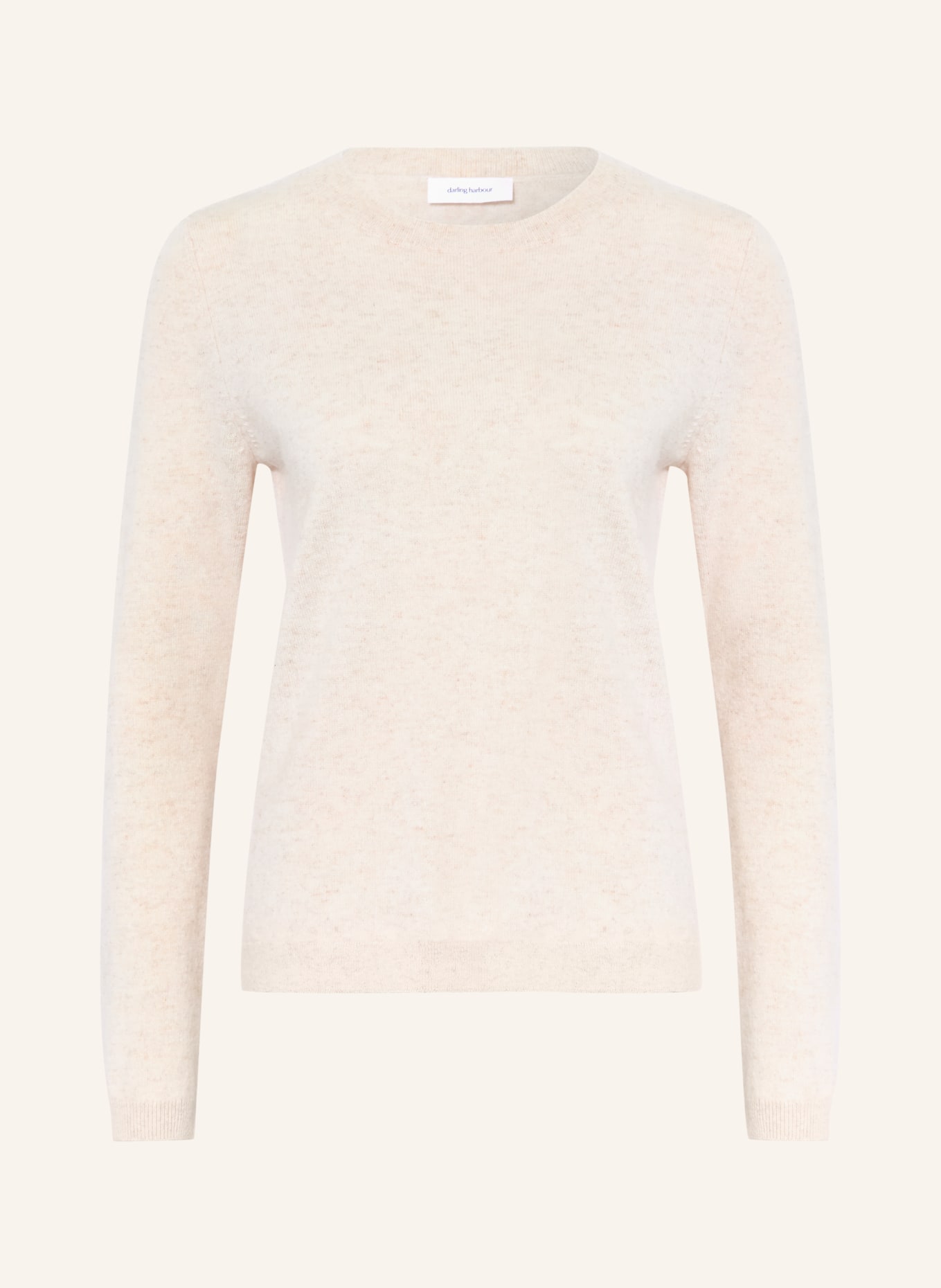 darling harbour Cashmere sweater: Oat Melange