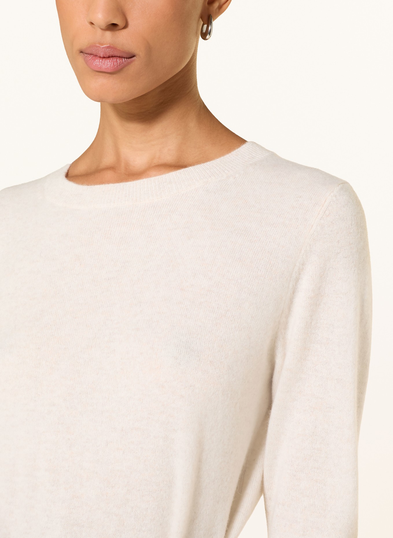 darling harbour Cashmere sweater: Oat Melange