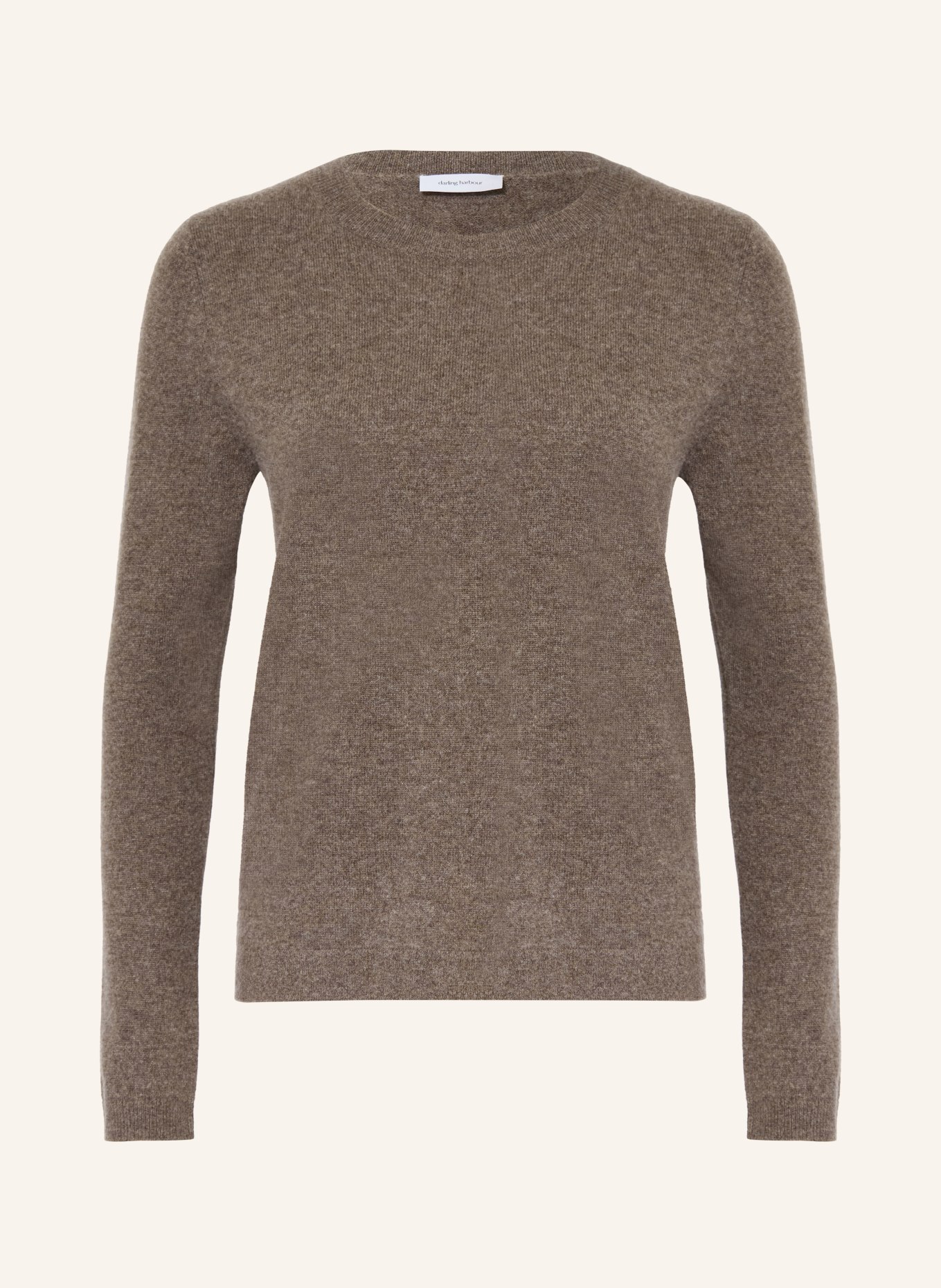 darling harbour Cashmere sweater: truffle melange