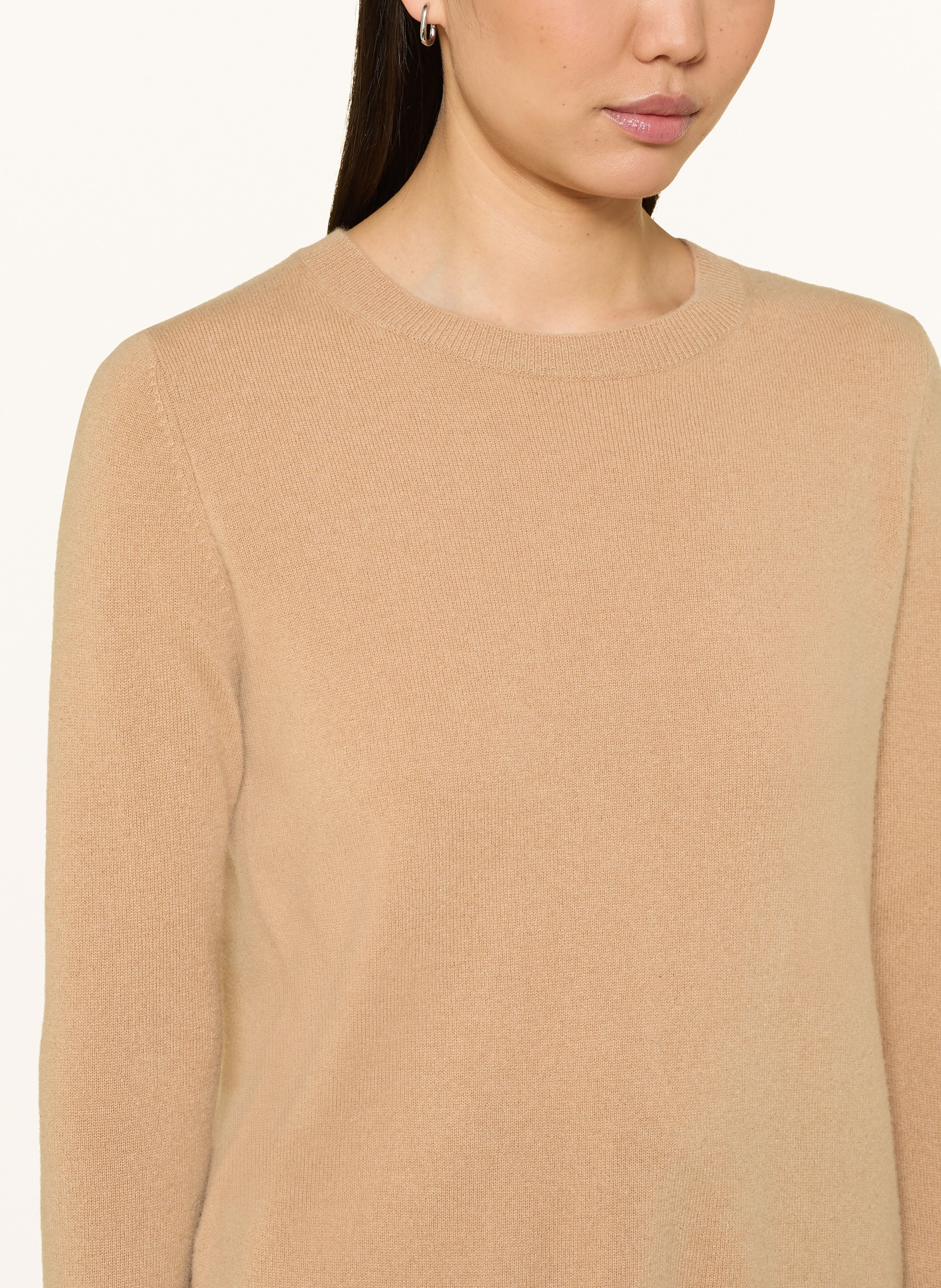 darling harbour Cashmere sweater: CAMEL