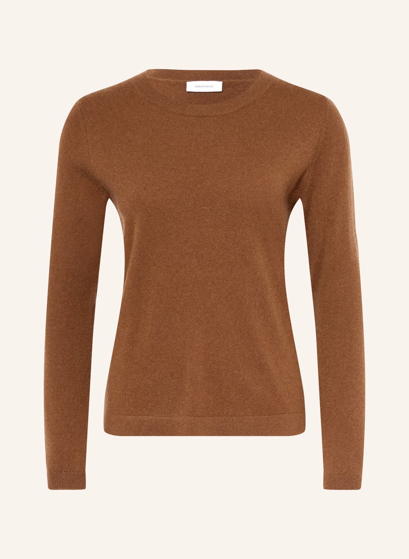 darling harbour Cashmere sweater: TOFFEE
