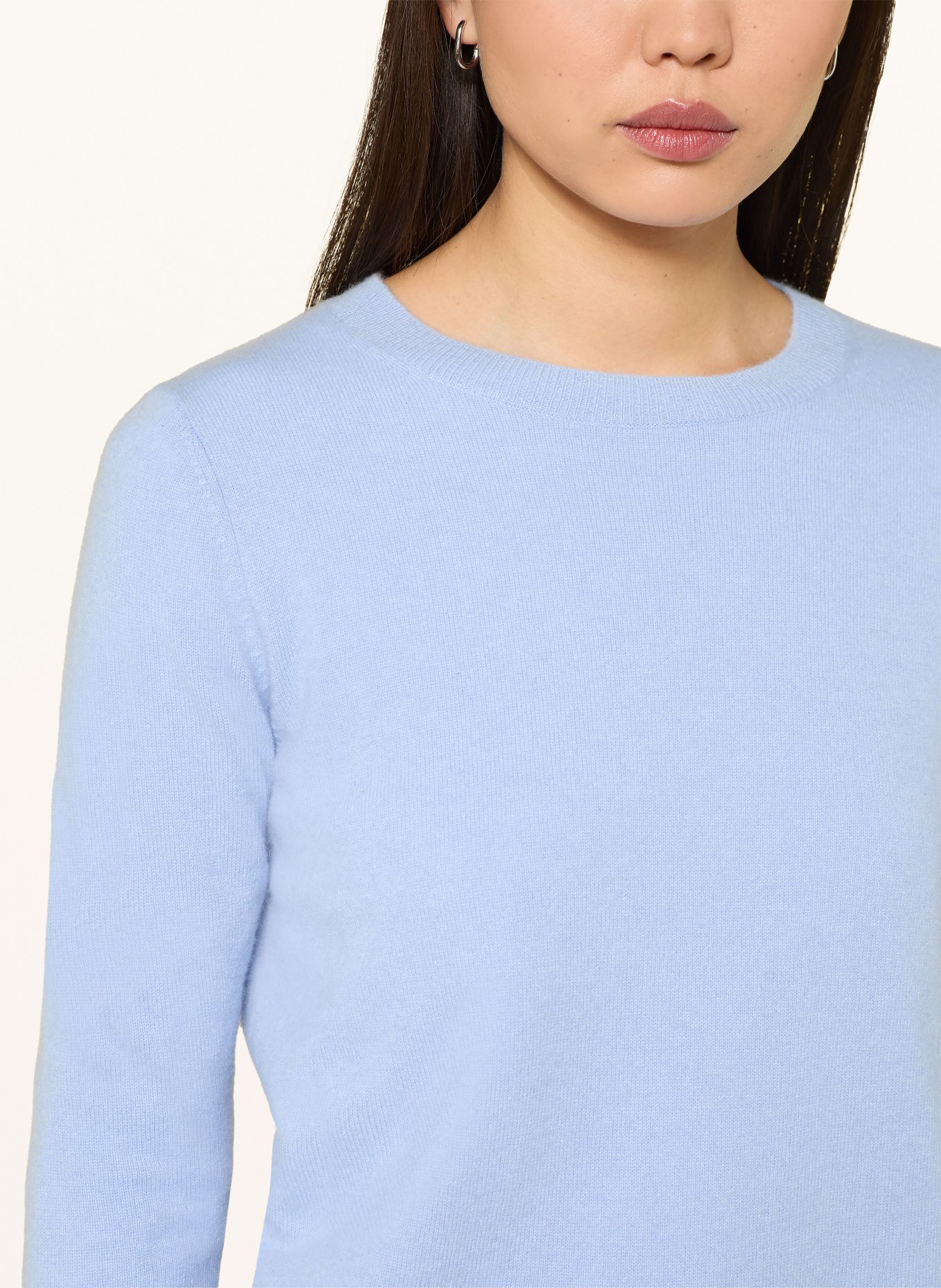 darling harbour Cashmere-Pullover: corn flower blue