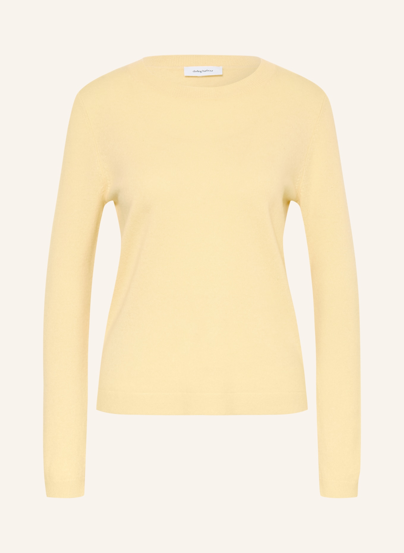 darling harbour Cashmere-Pullover: VANILLA