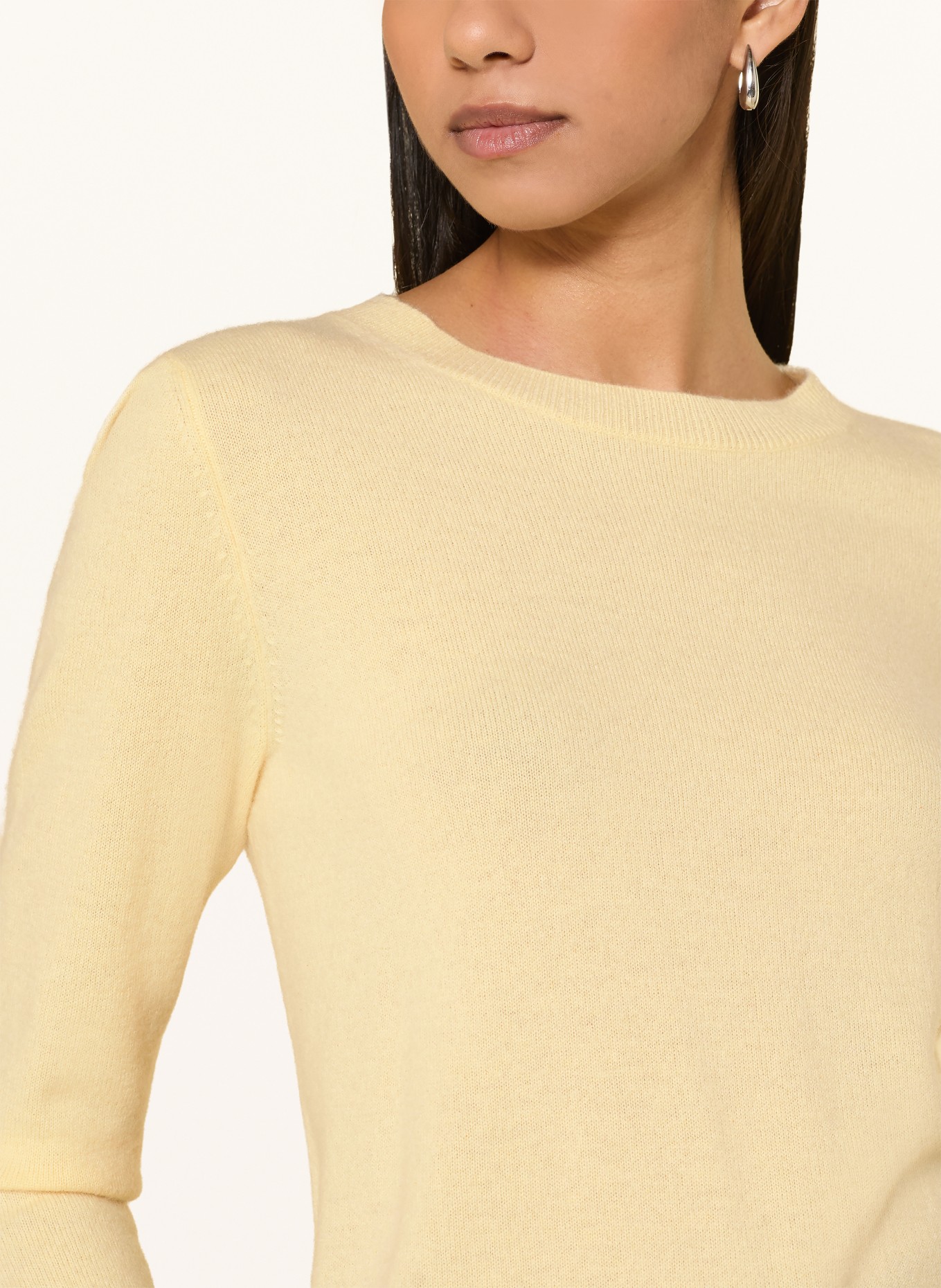 darling harbour Cashmere-Pullover: VANILLA