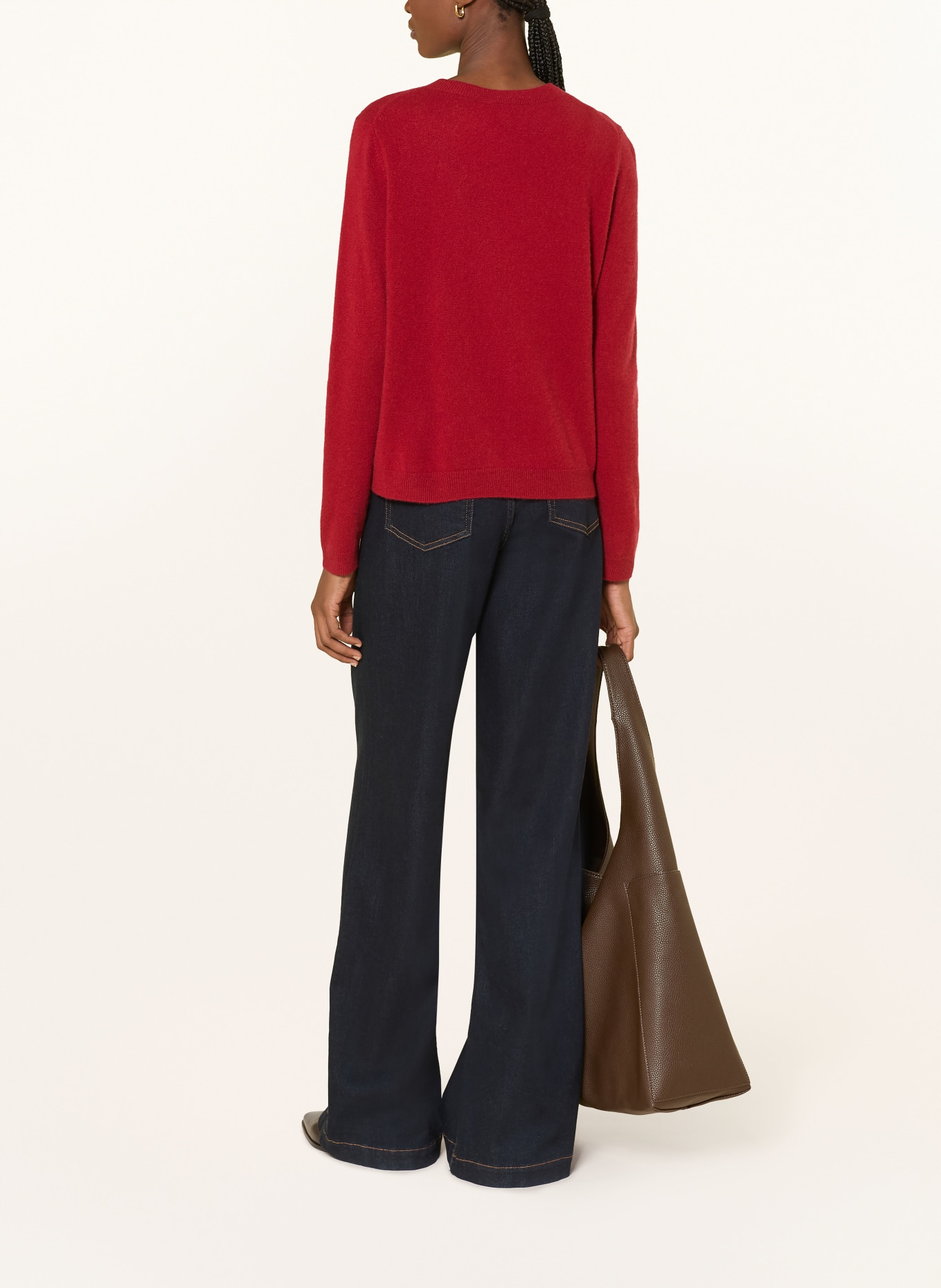 darling harbour Cardigan din cașmir: BRICK RED