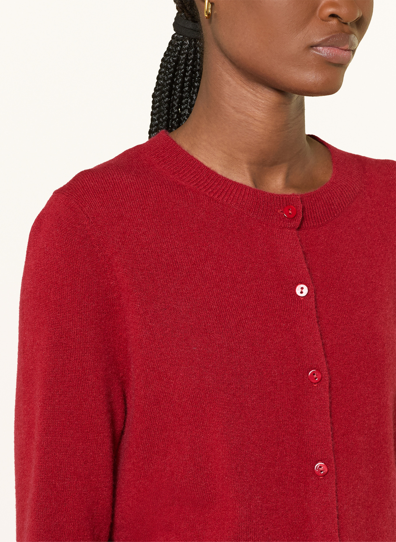 darling harbour Cardigan din cașmir: BRICK RED