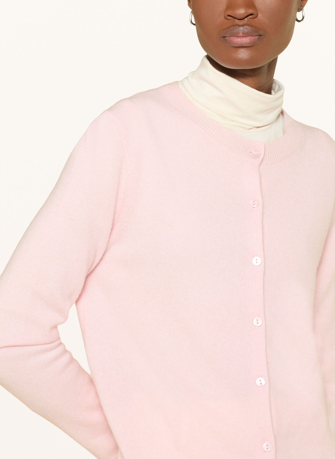 darling harbour Strikjakke i kashmir: ROSE