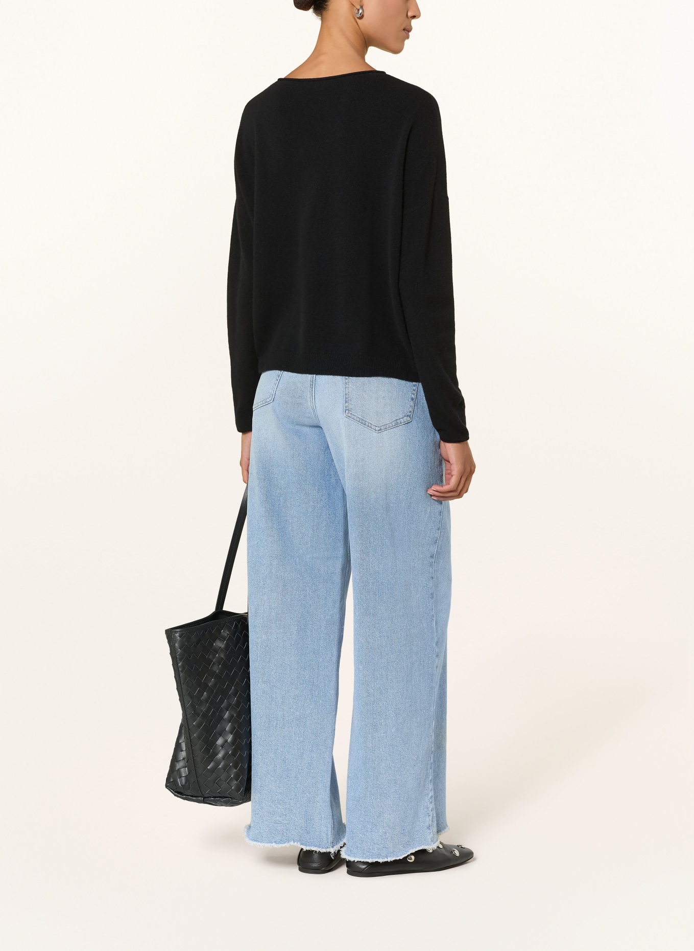 darling harbour Kasjmiertrui: BLACK