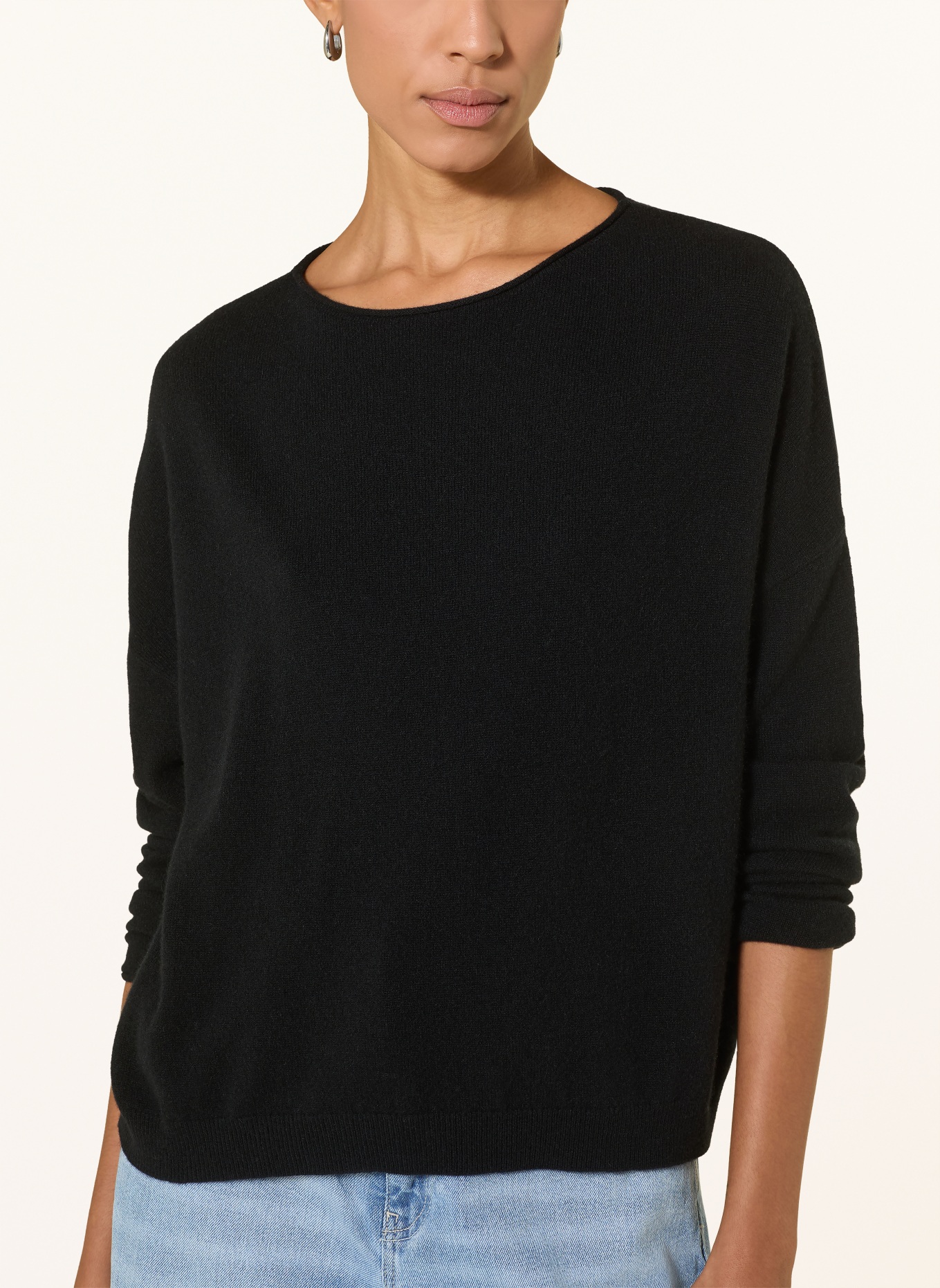 darling harbour Kasjmiertrui: BLACK