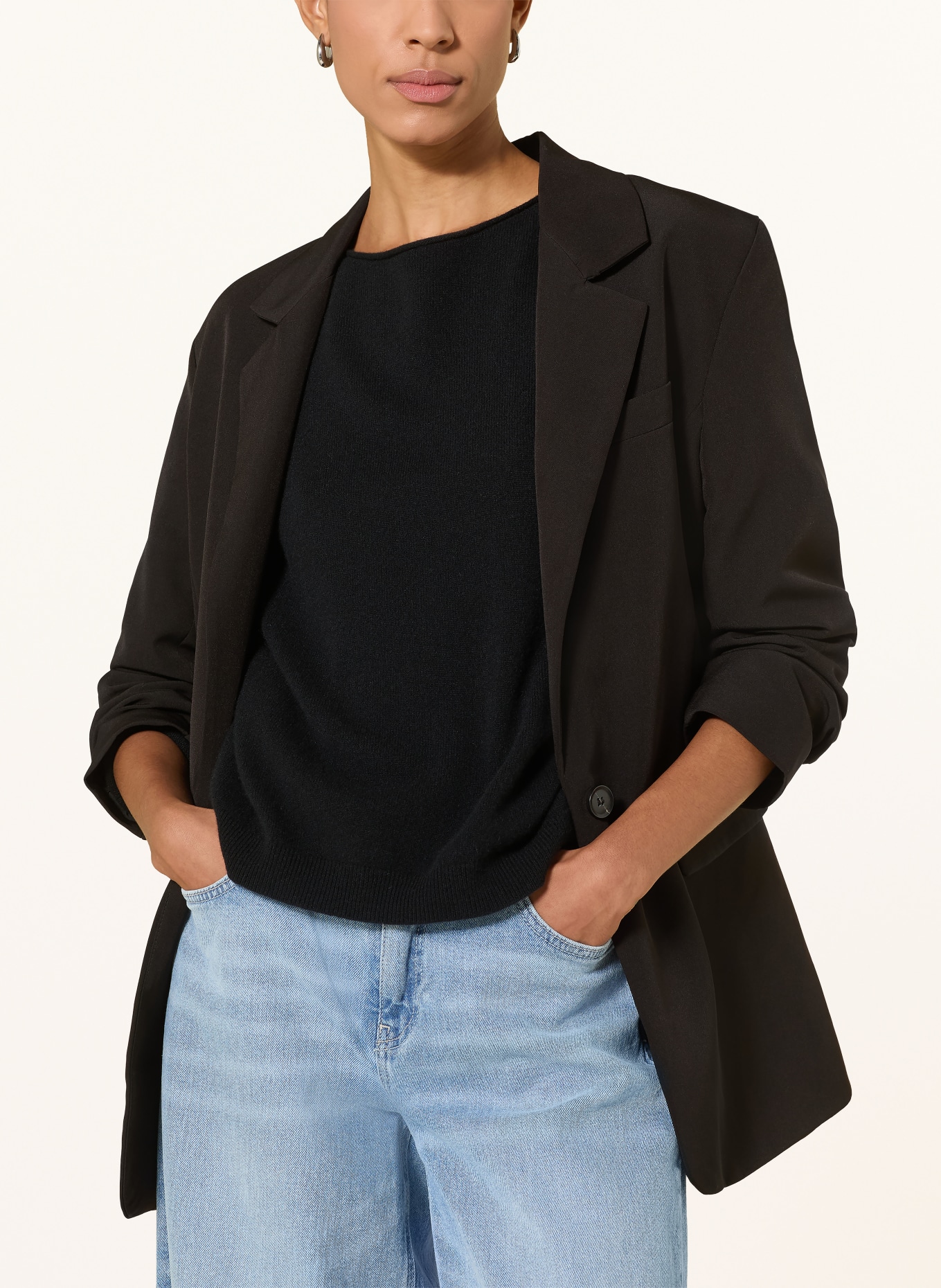 darling harbour Kasjmiertrui: BLACK