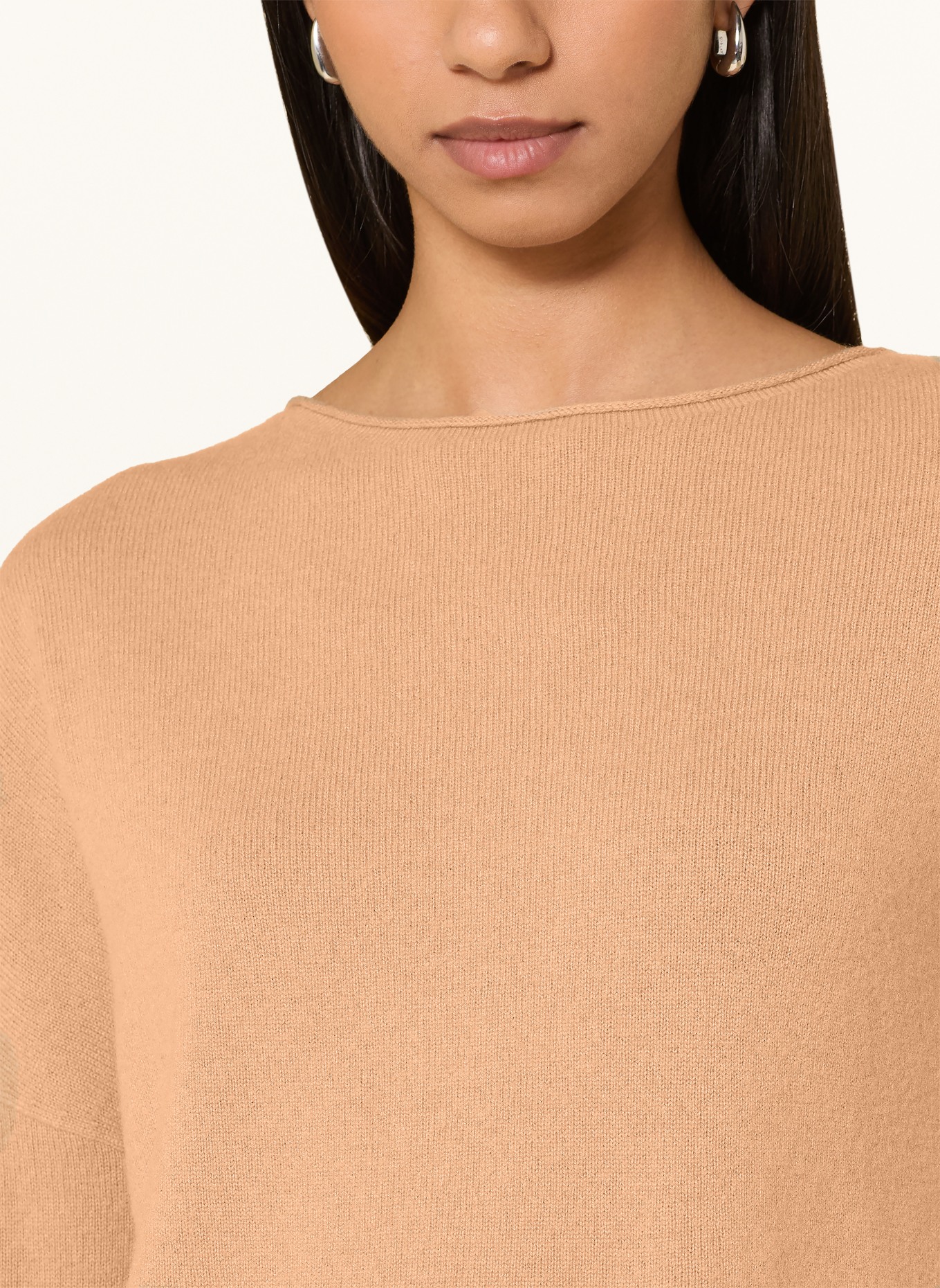 darling harbour Cashmere sweater: CAMEL