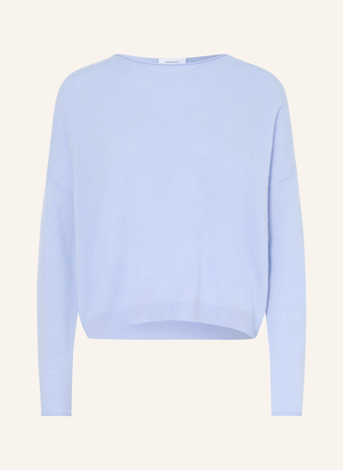 darling harbour Kasjmiertrui: corn flower blue