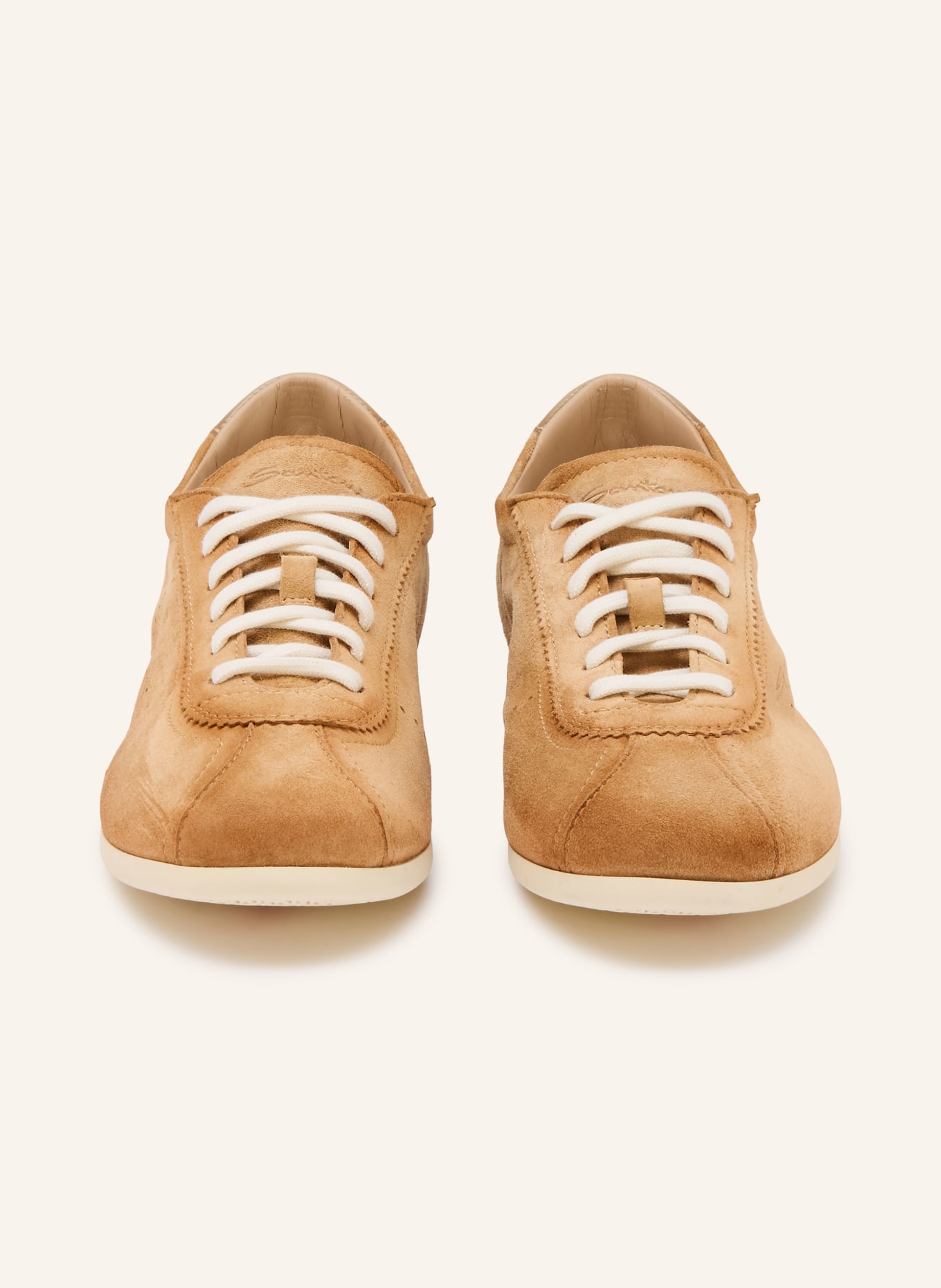 Santoni Trampki YORKER: BEŻOWY