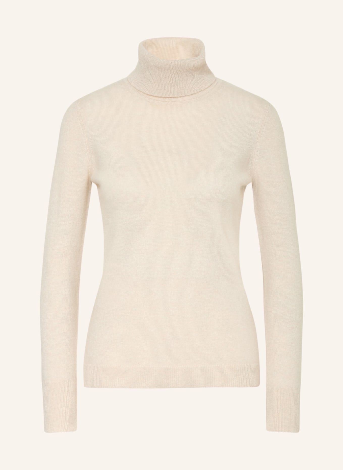 darling harbour Rollkragenpullover aus Cashmere: Oat Melange