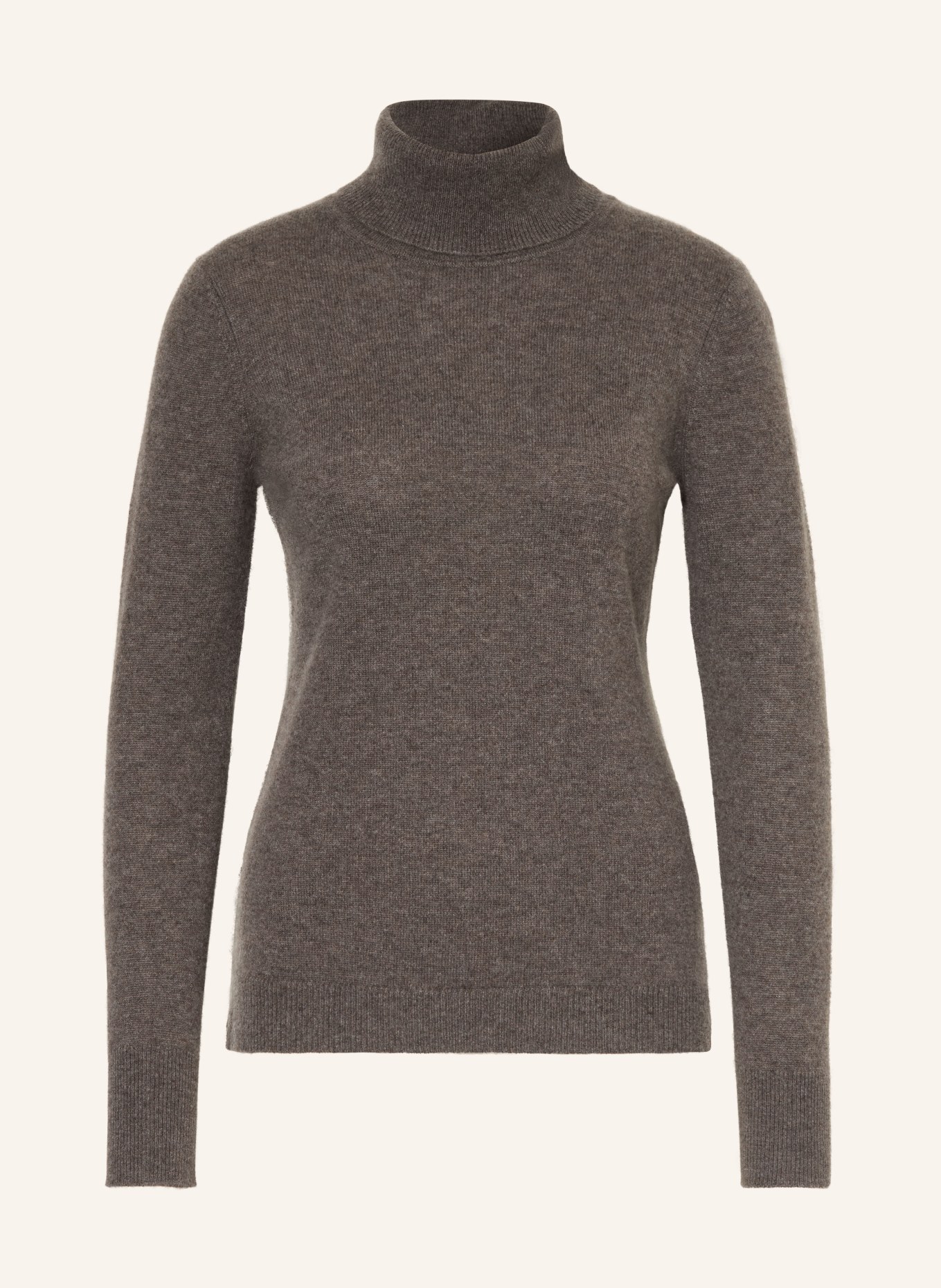 darling harbour Rollkragenpullover aus Cashmere: TAUPE