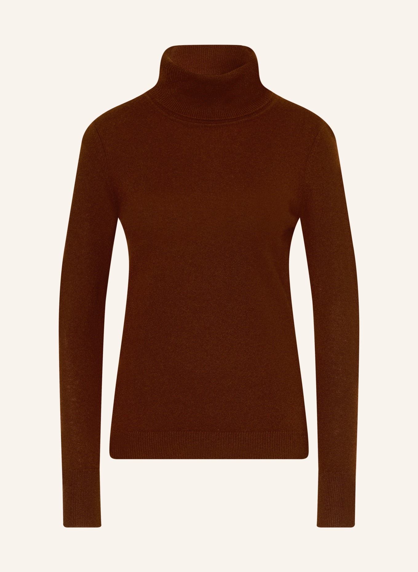 darling harbour Rollkragenpullover aus Cashmere: DUNKELROT