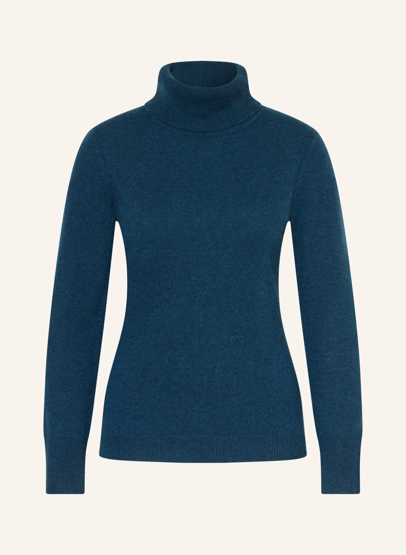 darling harbour Rollkragenpullover aus Cashmere: BLAU