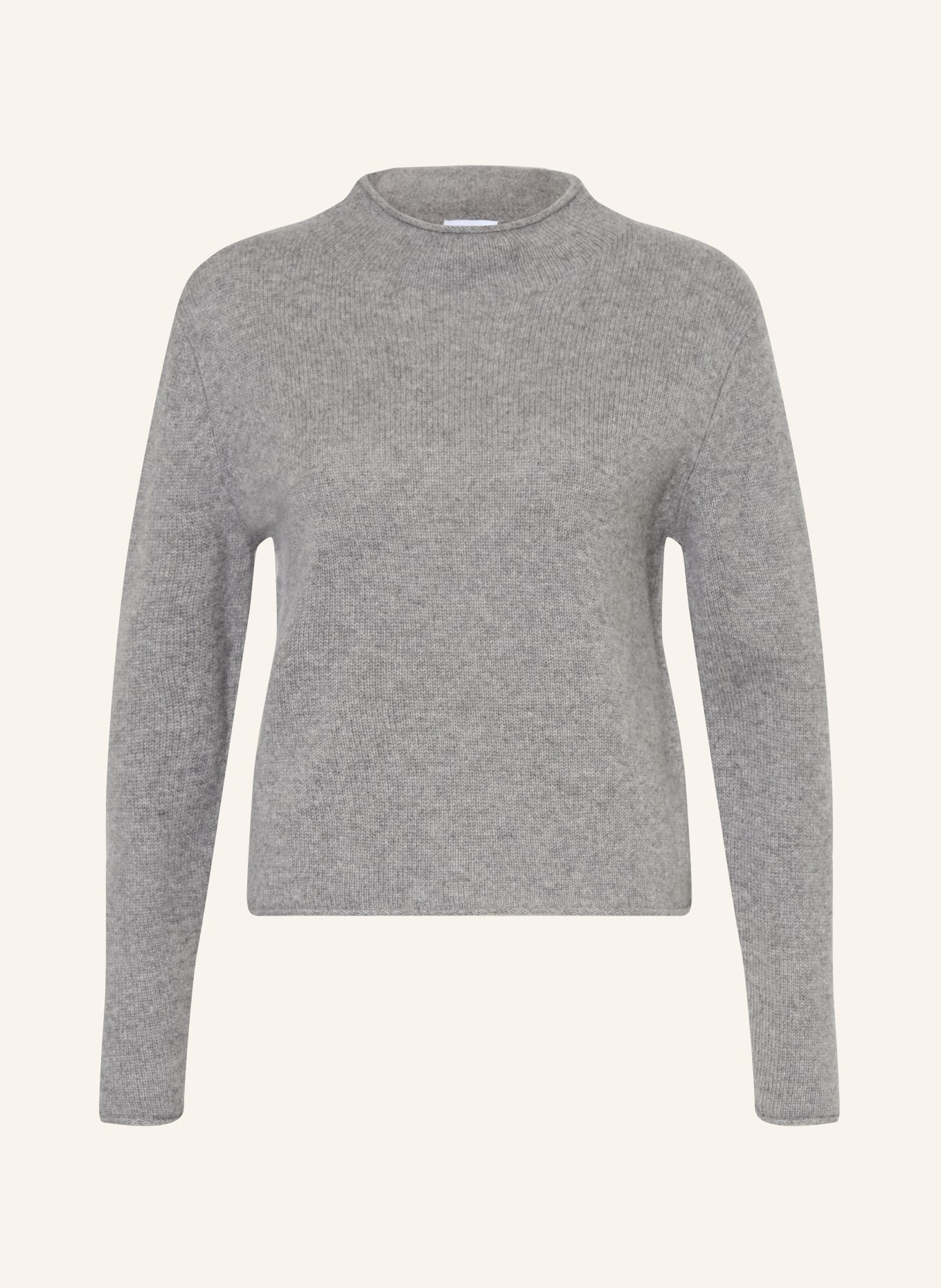 darling harbour Cashmere-Pullover: GREY MELANGE