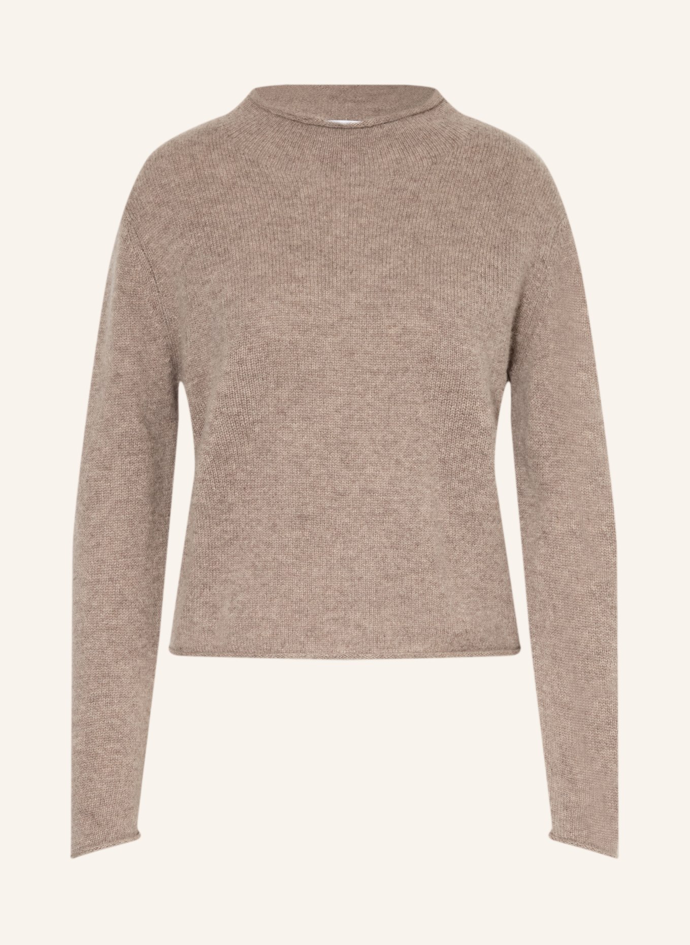 darling harbour Cashmere-Pullover: HELLBRAUN