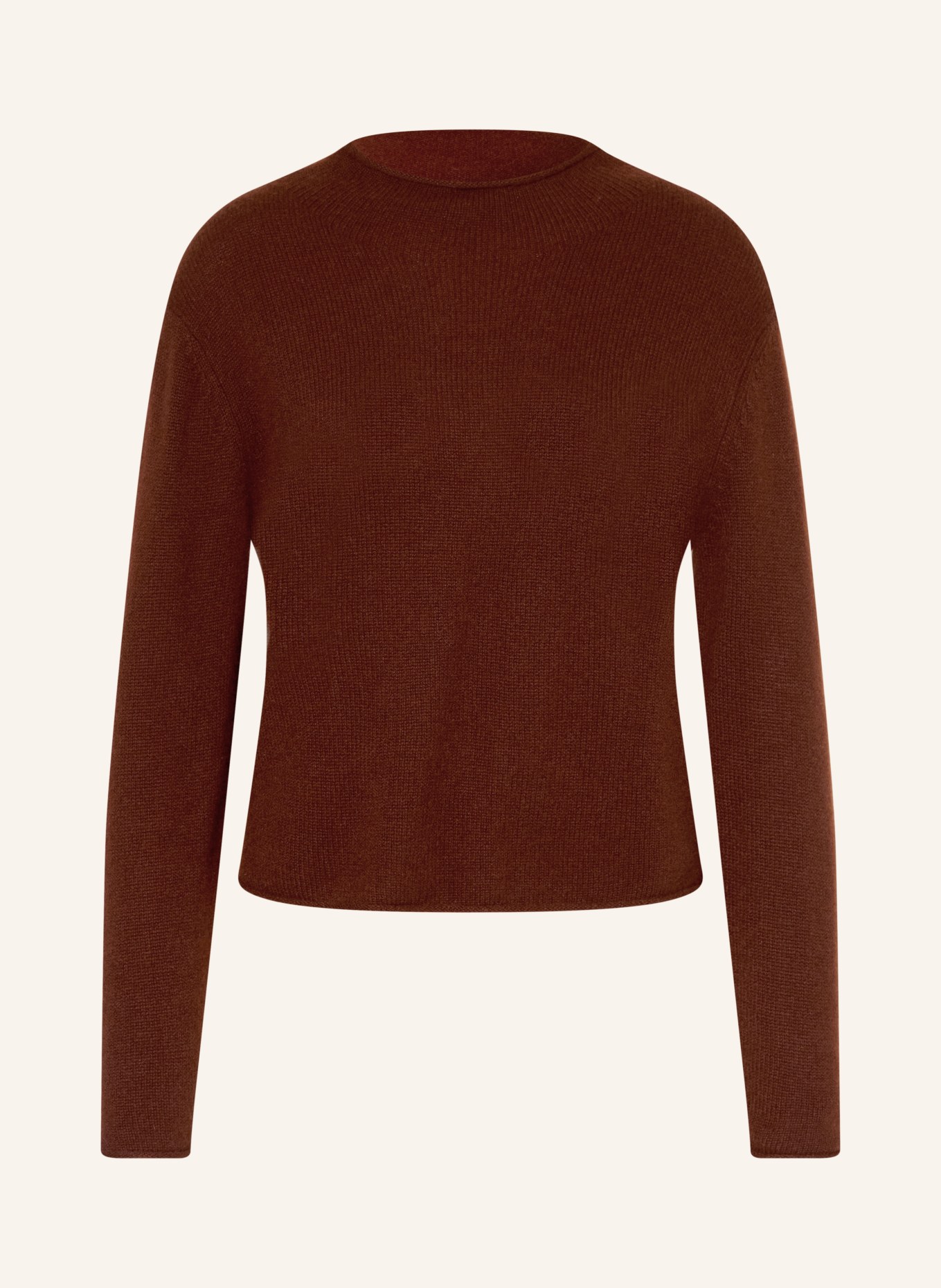 darling harbour Cashmere-Pullover: DUNKELROT