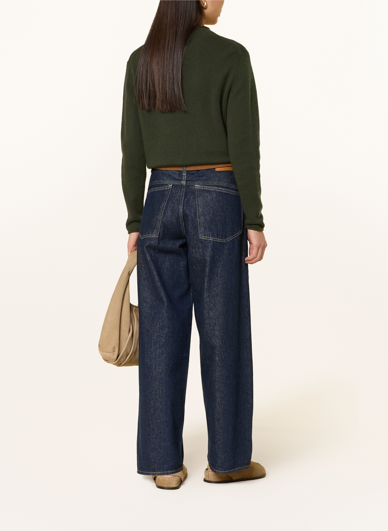 darling harbour Pull en cachemire: GROEN