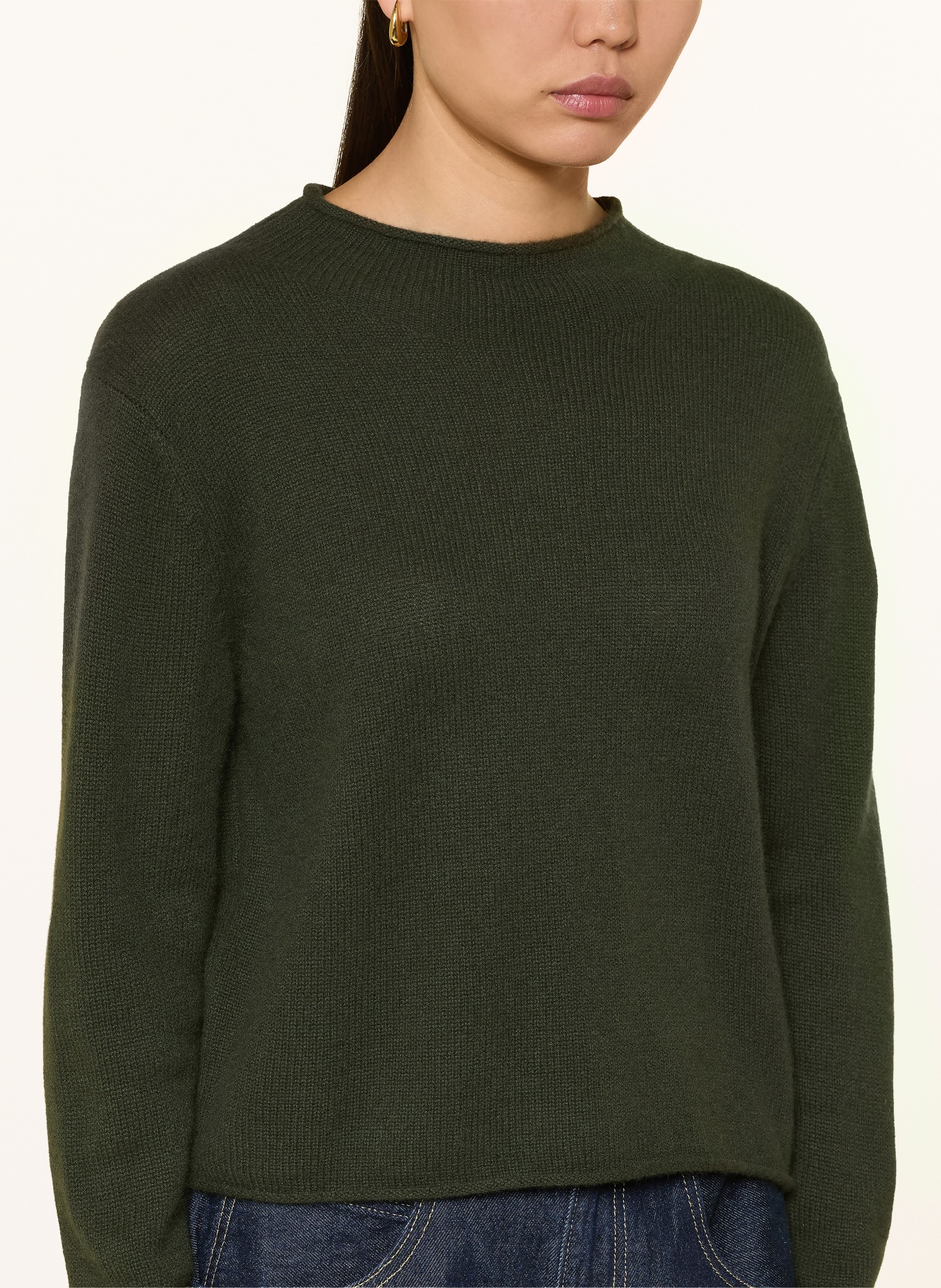 darling harbour Pull en cachemire: GROEN