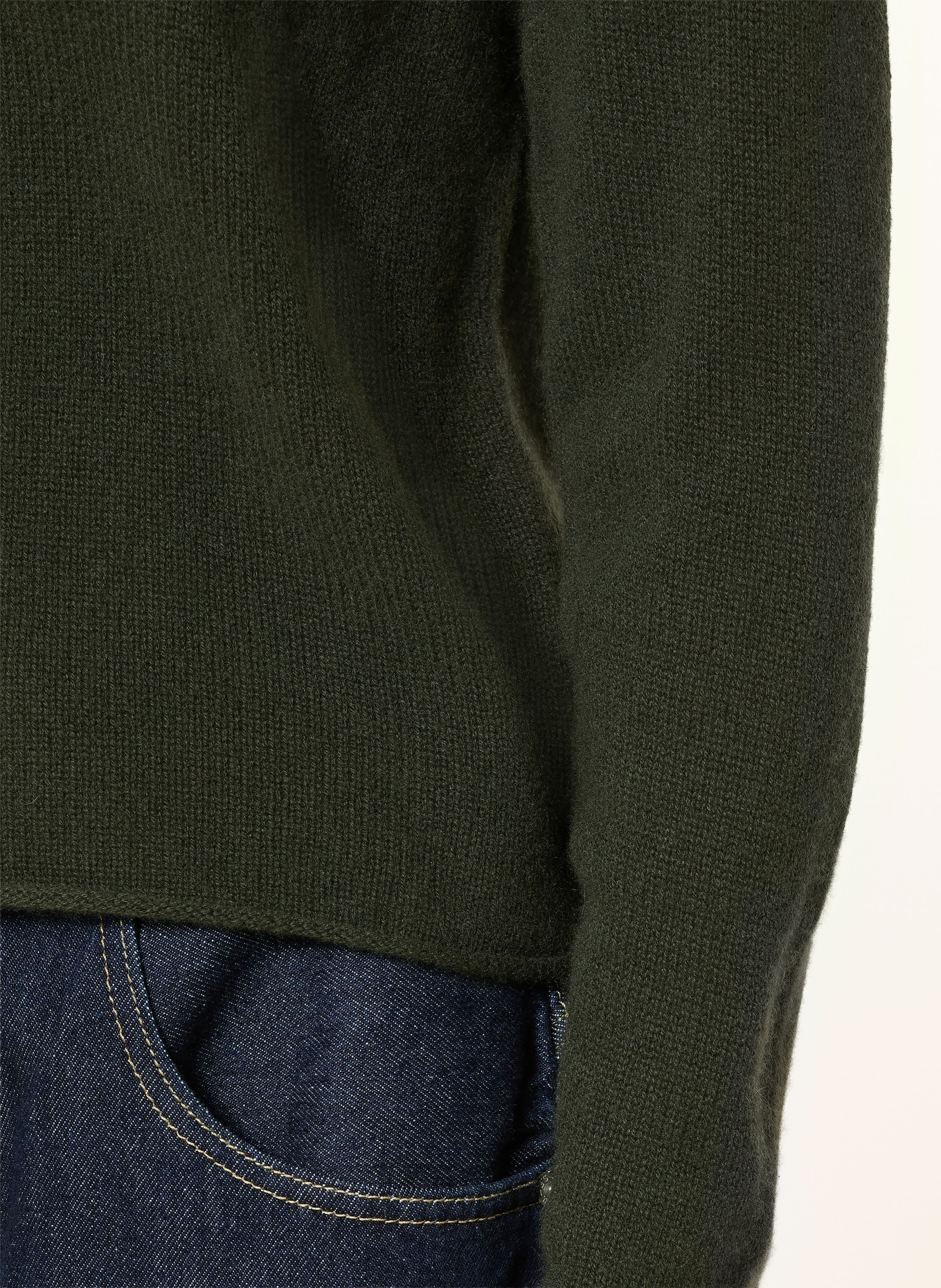 darling harbour Pull en cachemire: GROEN