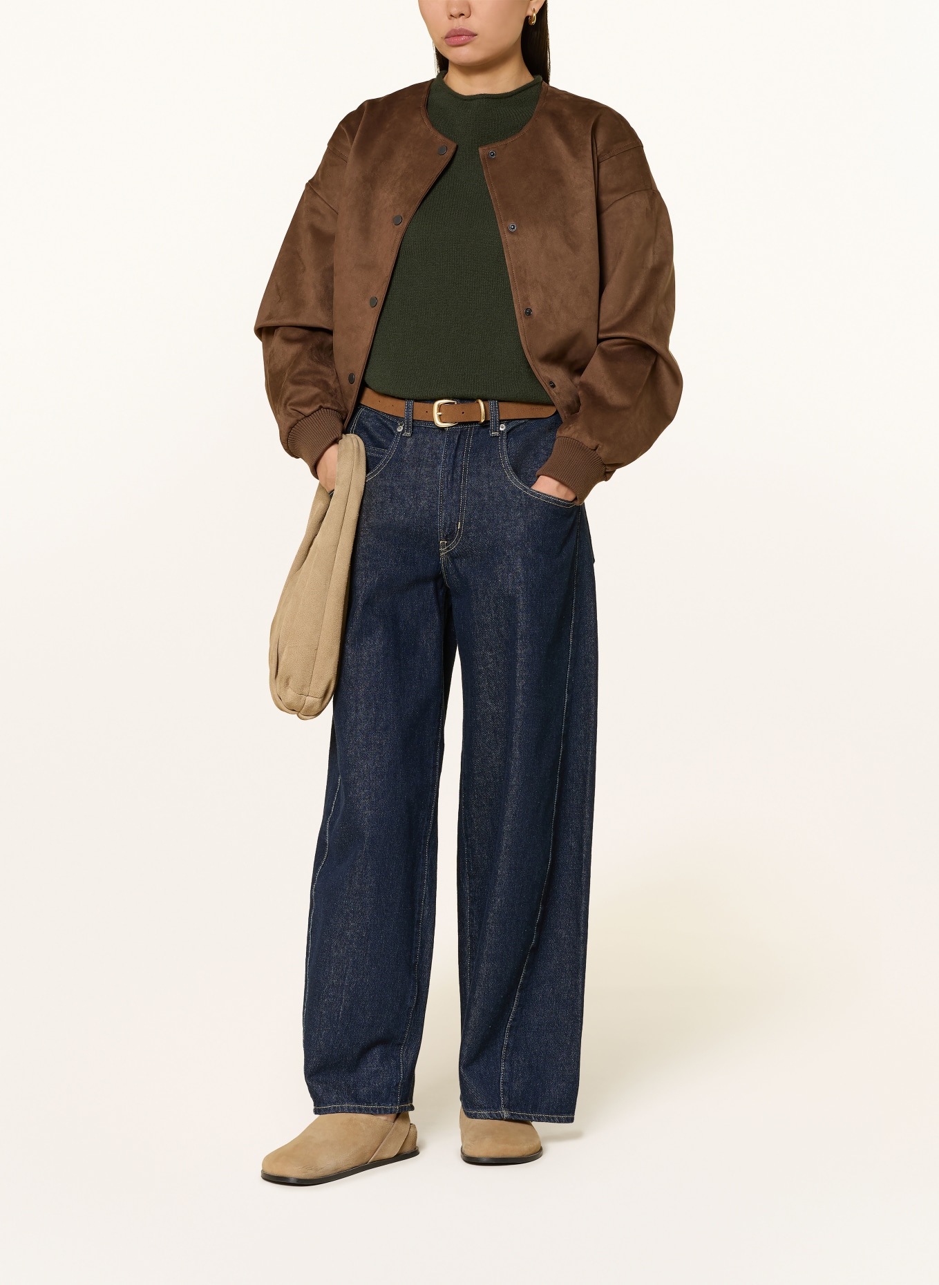 darling harbour Pull en cachemire: GROEN