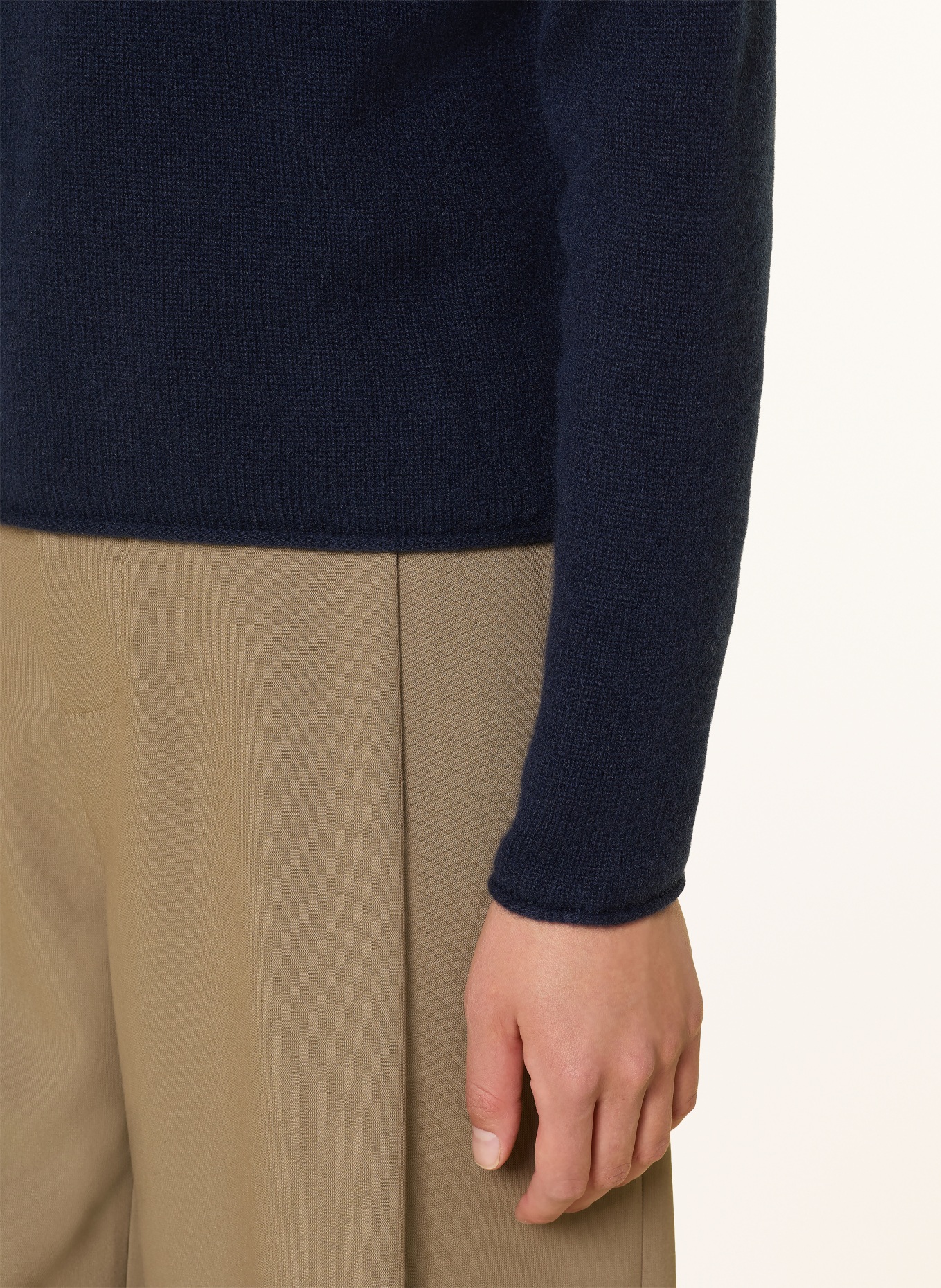 darling harbour Pull en cachemire: BLEU FONCÉ