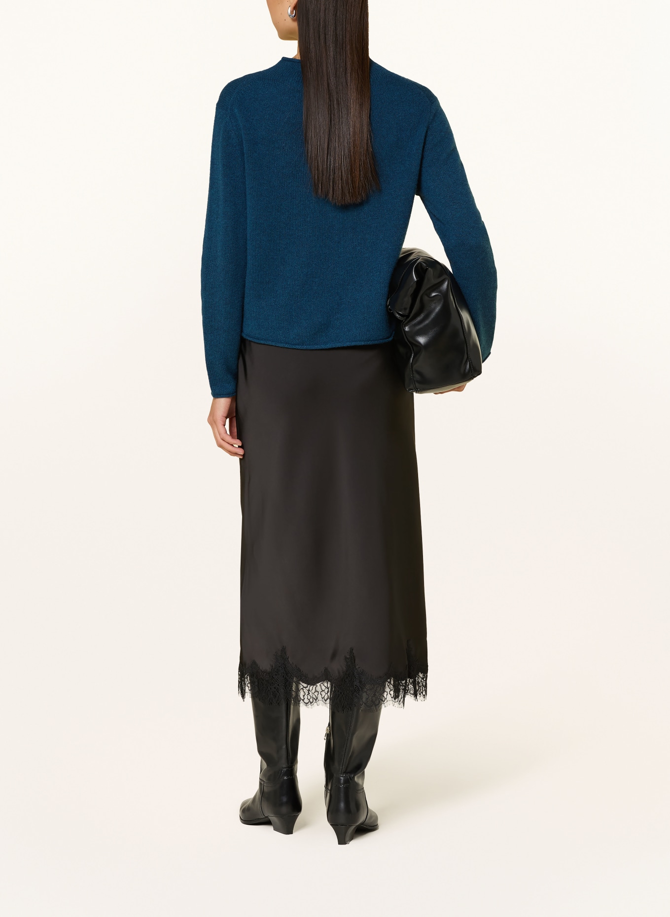 darling harbour Cashmere-Pullover: BLAU