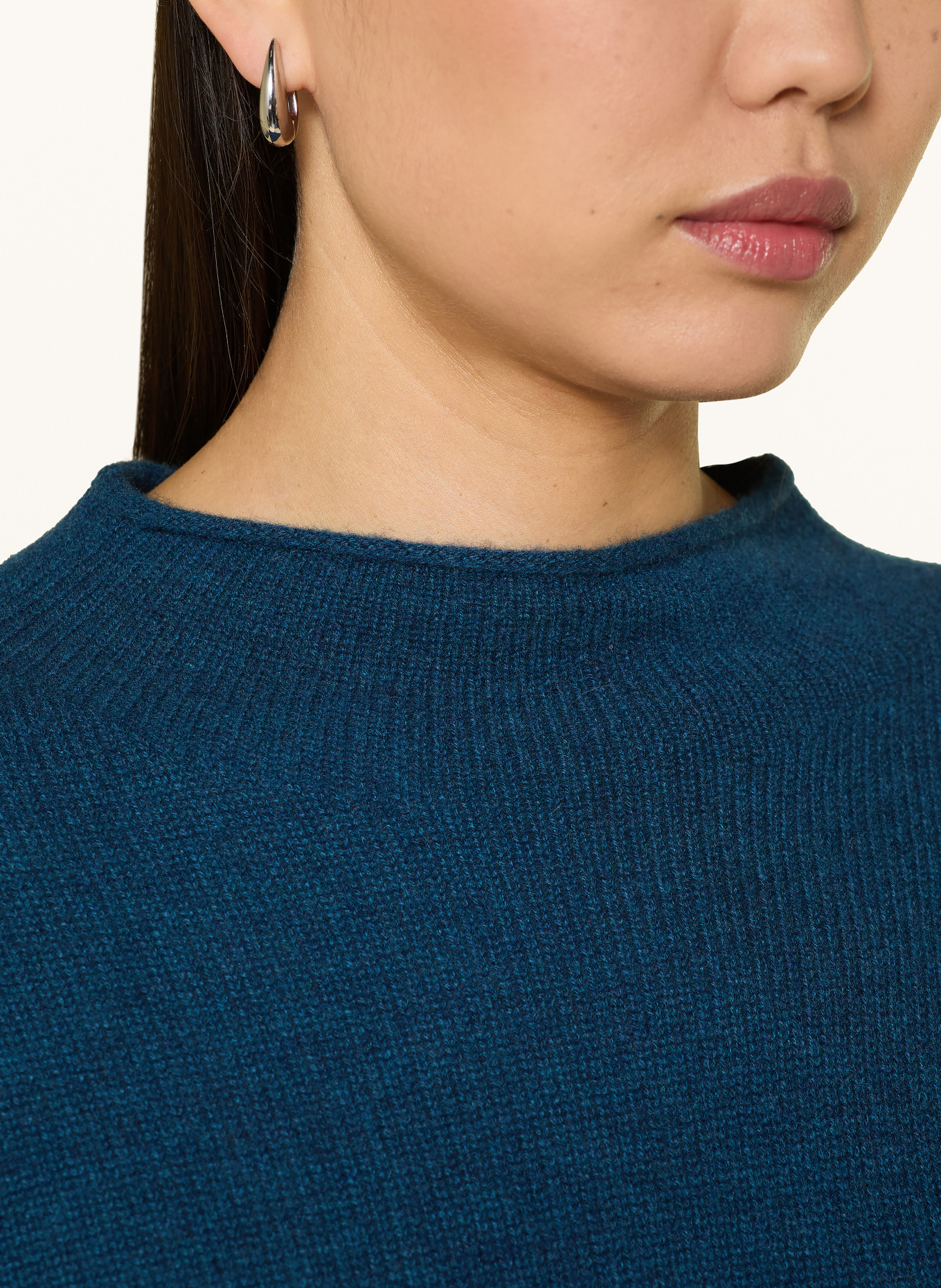 darling harbour Cashmere-Pullover: BLAU
