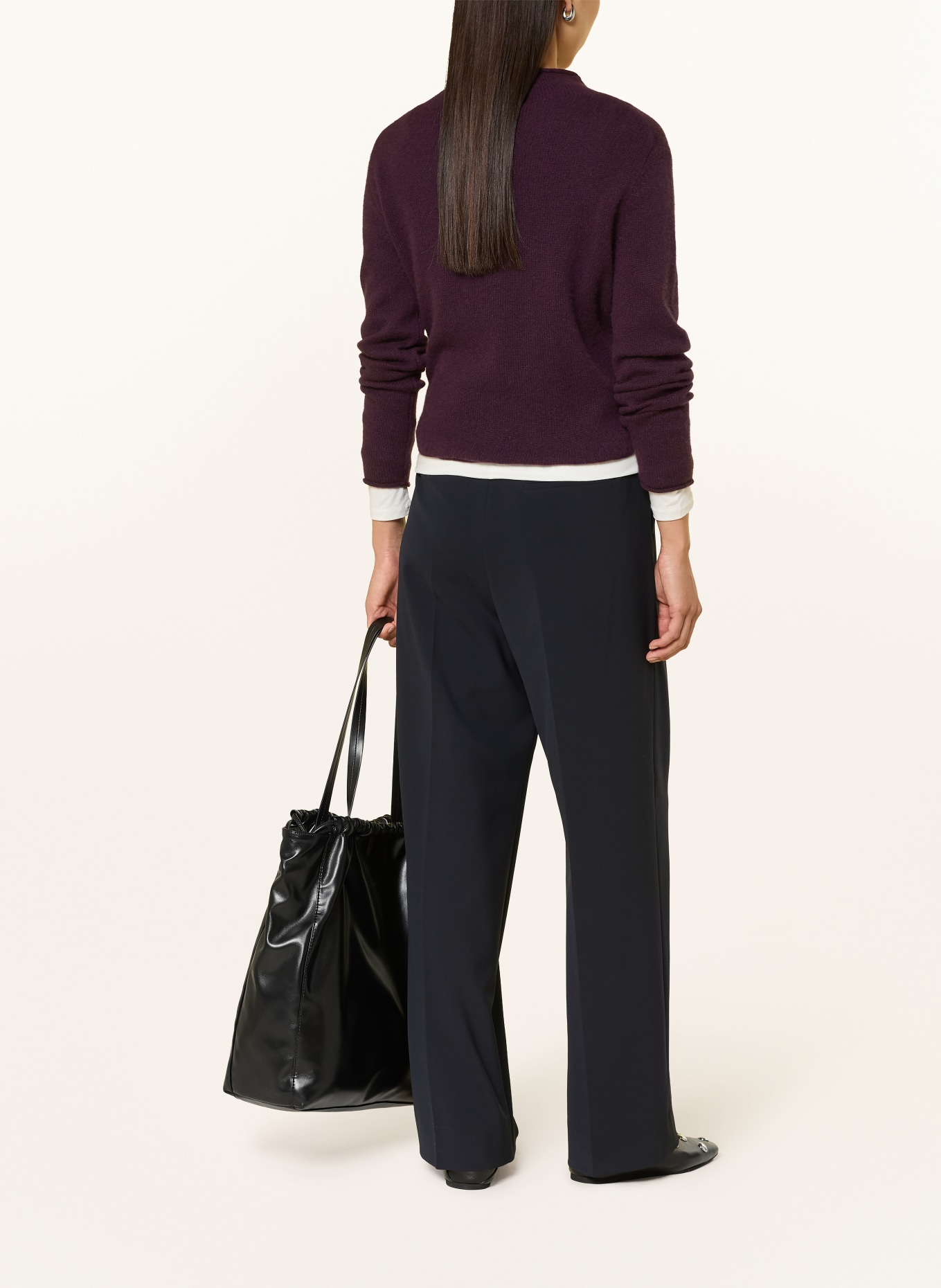 darling harbour Pull en cachemire: LILAS FONCÉ