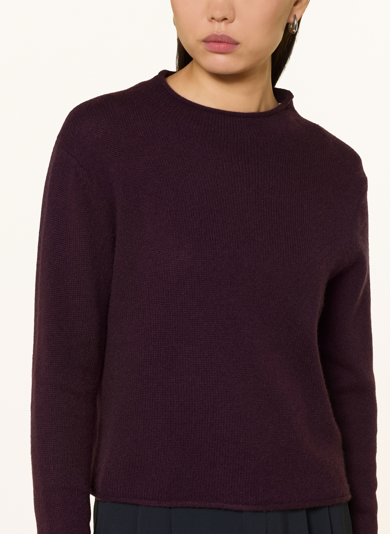 darling harbour Pull en cachemire: LILAS FONCÉ