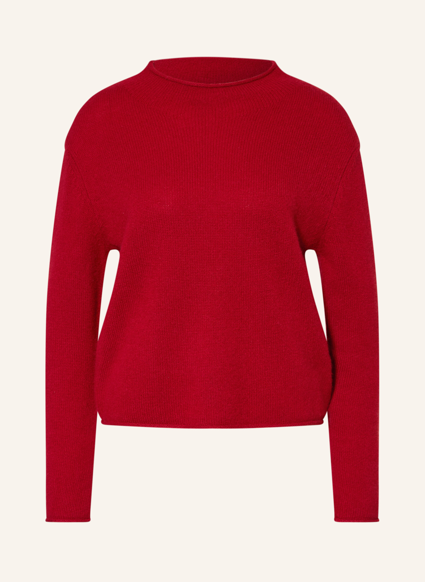darling harbour Cashmere-Pullover: BRICK RED