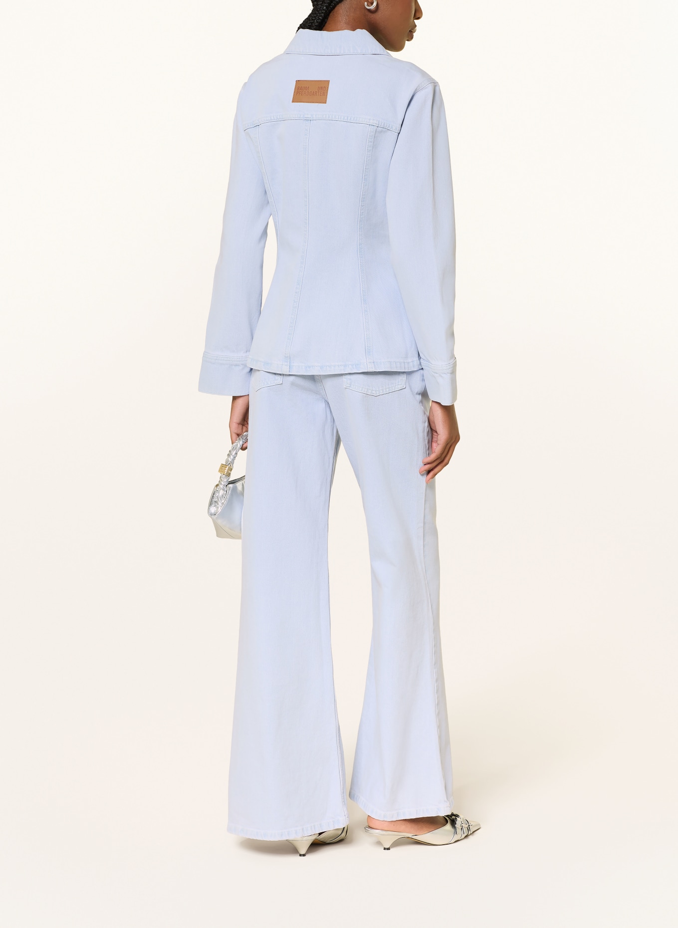 BAUM UND PFERDGARTEN Džínová bunda BILAN: C7576 Light Denim Rinse